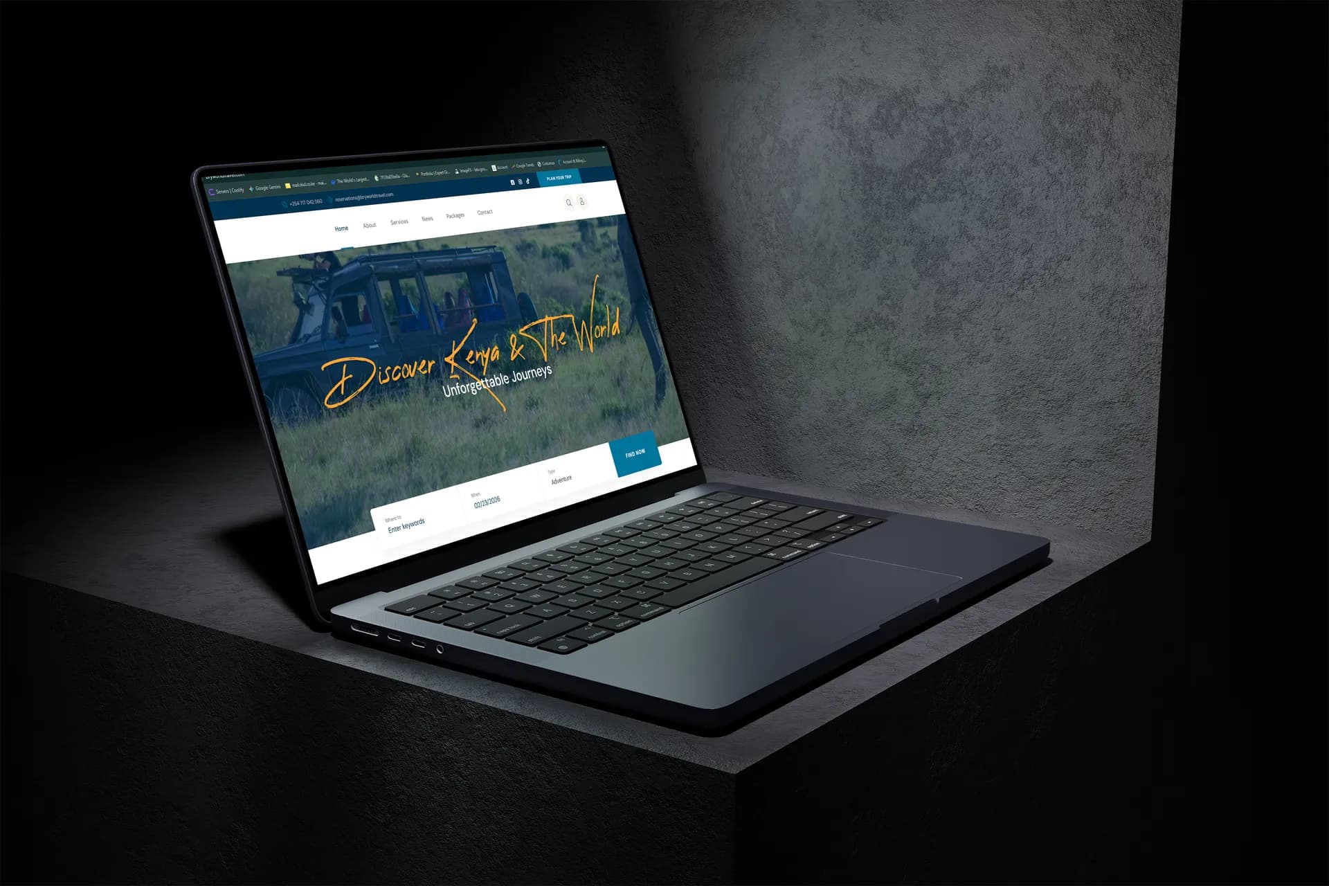 An End-to-End Travel Booking Website for Bryworld Tours and Travel