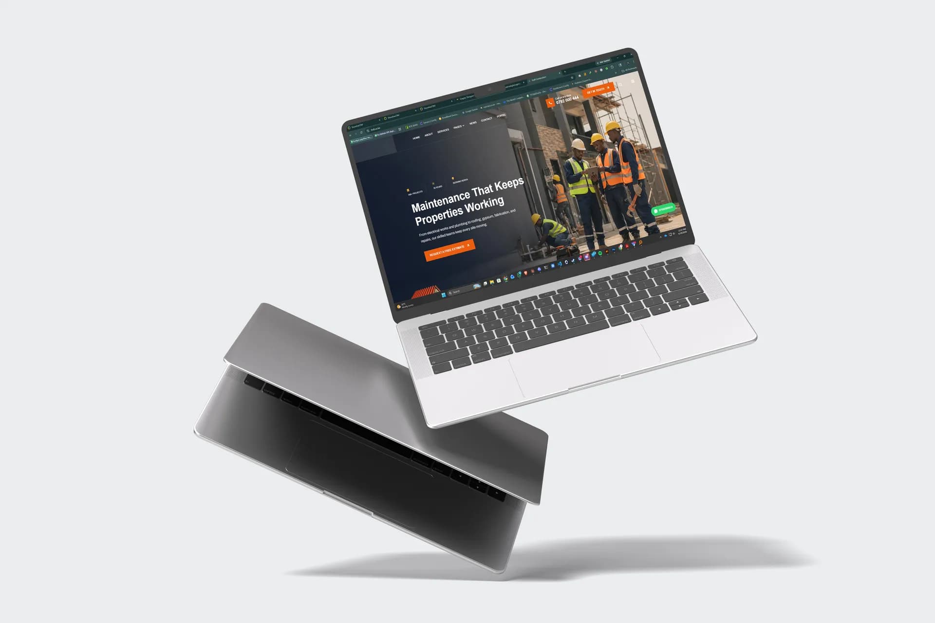 A Trust-Building Website for a Multi-Sector Construction Firm