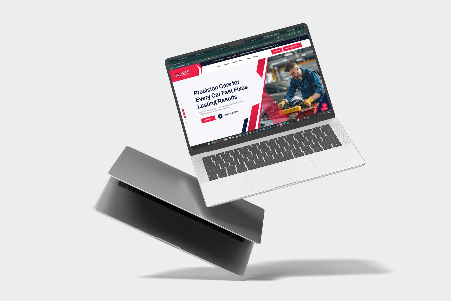 Building a Conversion-Focused Website for Kenma Auto Garage in Nairobi
