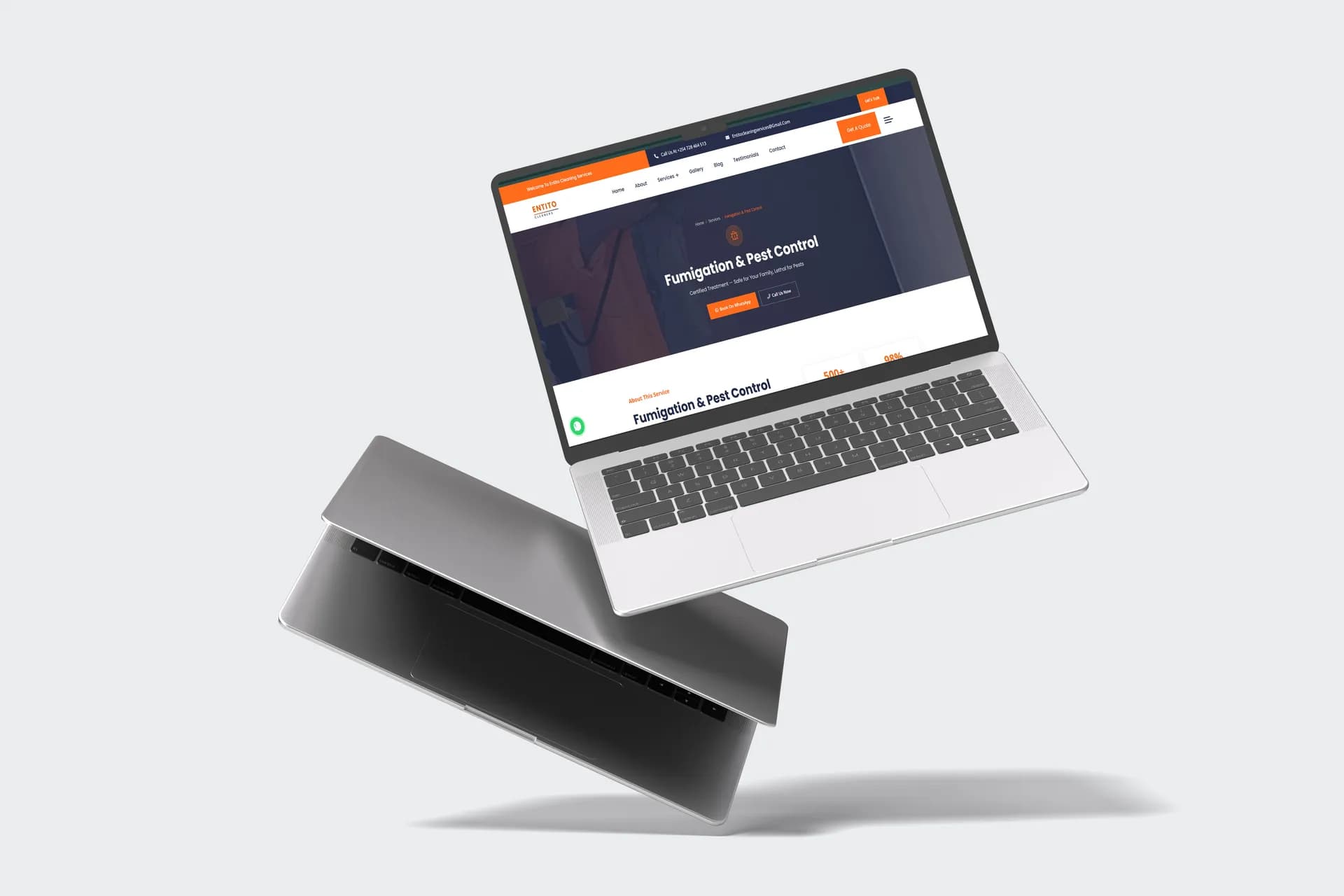 A Service-Driven Website for Entito Cleaning Services in Kisii