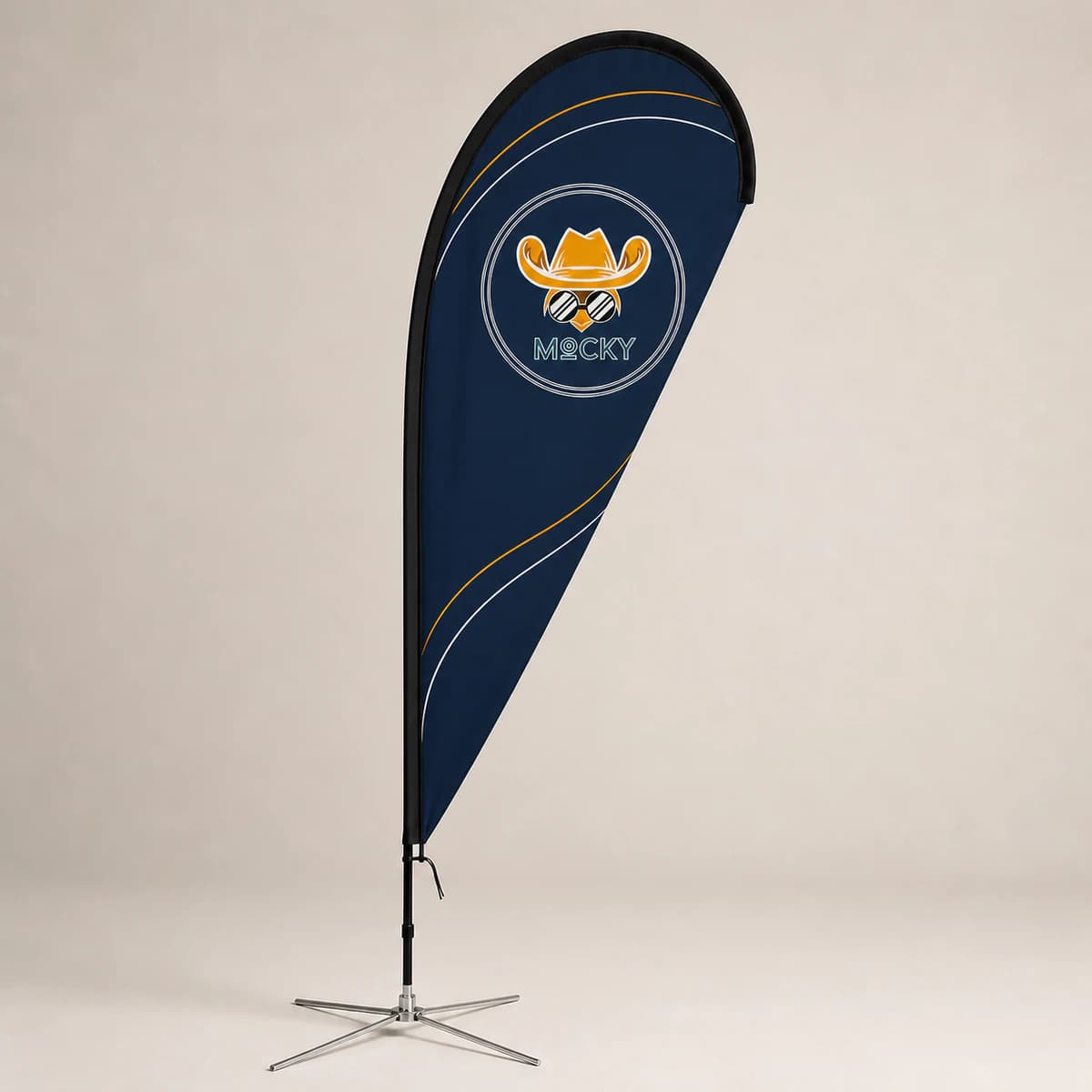 Tear Drop Banner printing