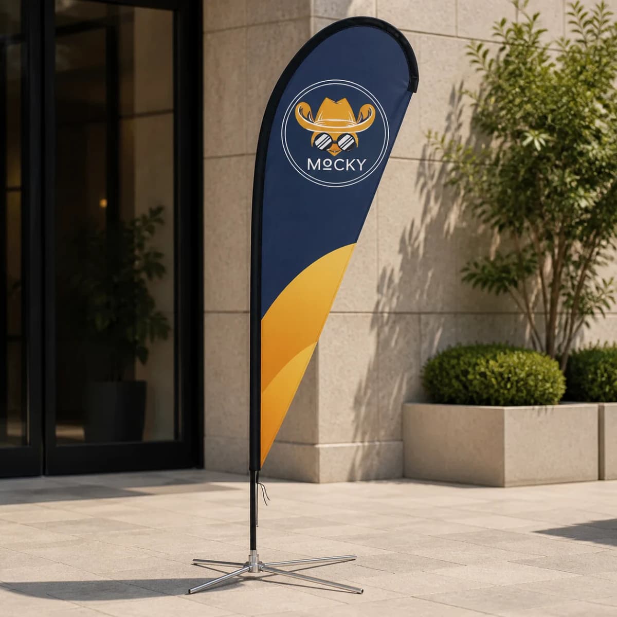Tear Drop Banner printing 2