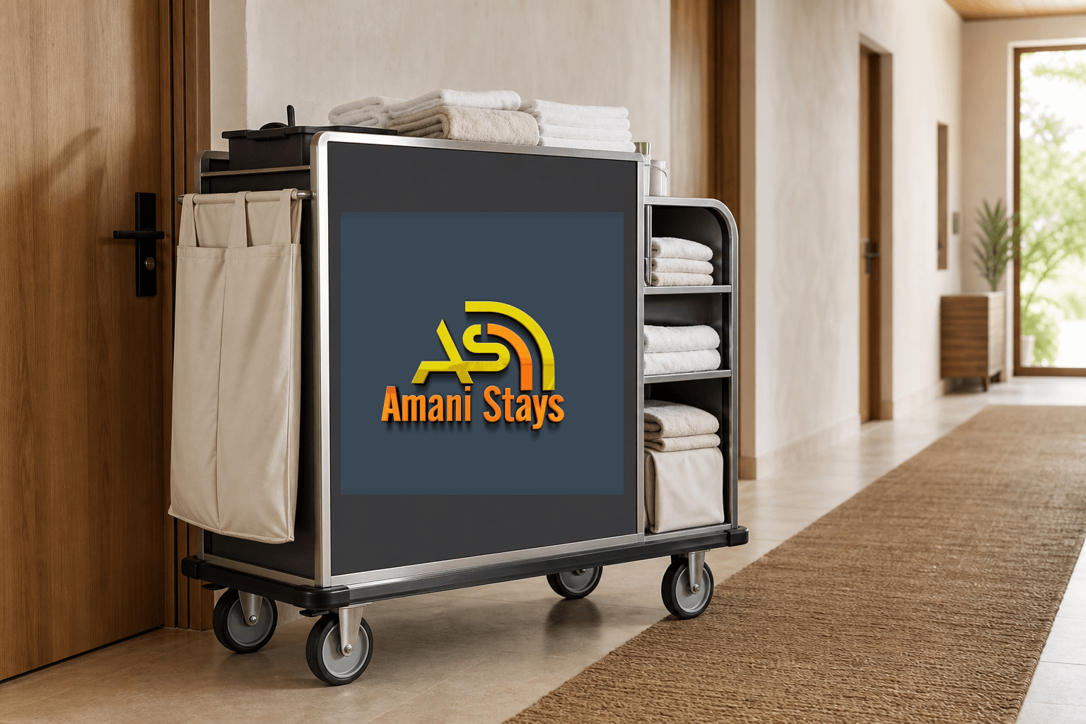 Housekeeping service cart