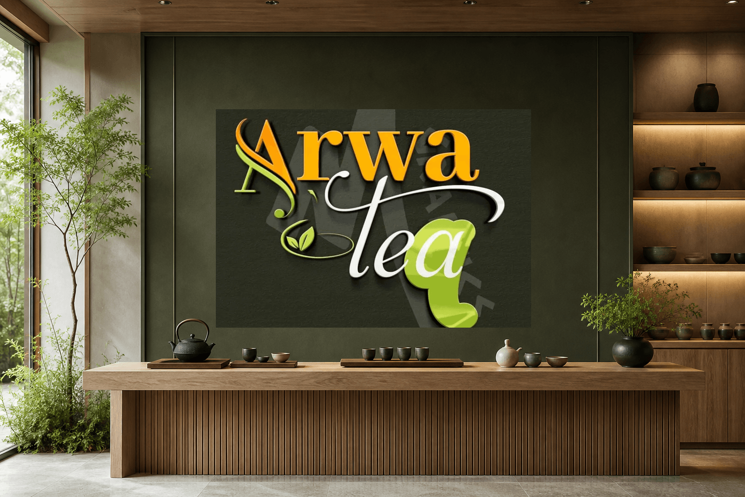 Arwa Tea | Tea Brand Logo Design Kenya