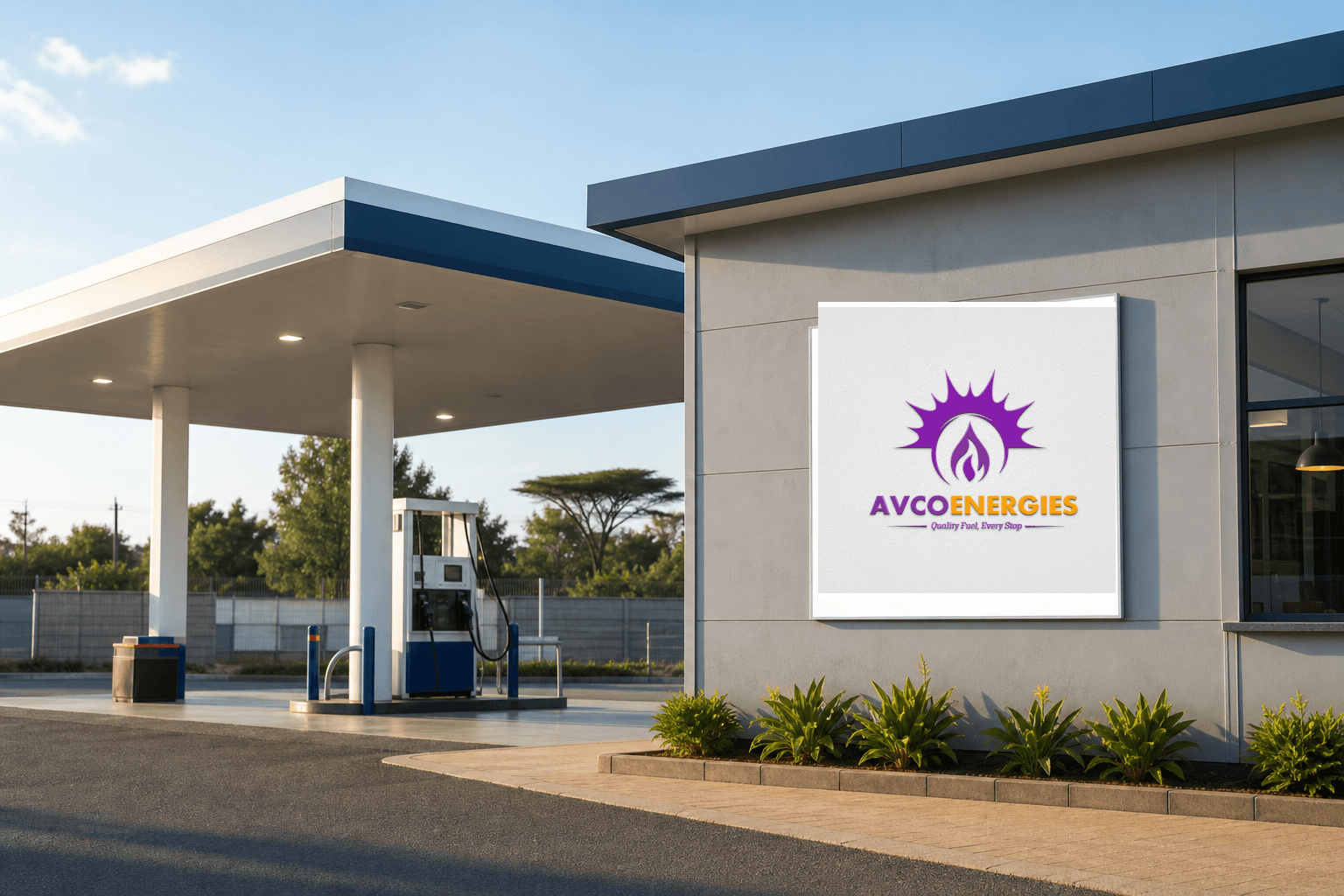 AVCO Energies Identity | Fuel Company Logo Design Kenya