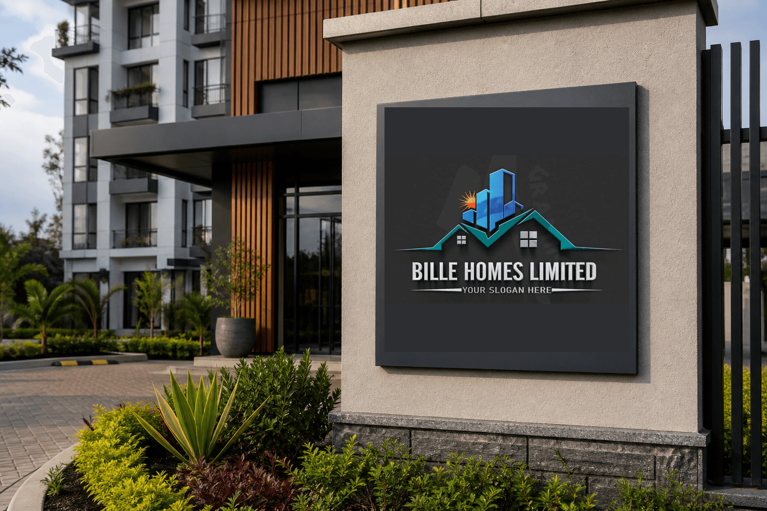 Property sales-office signage