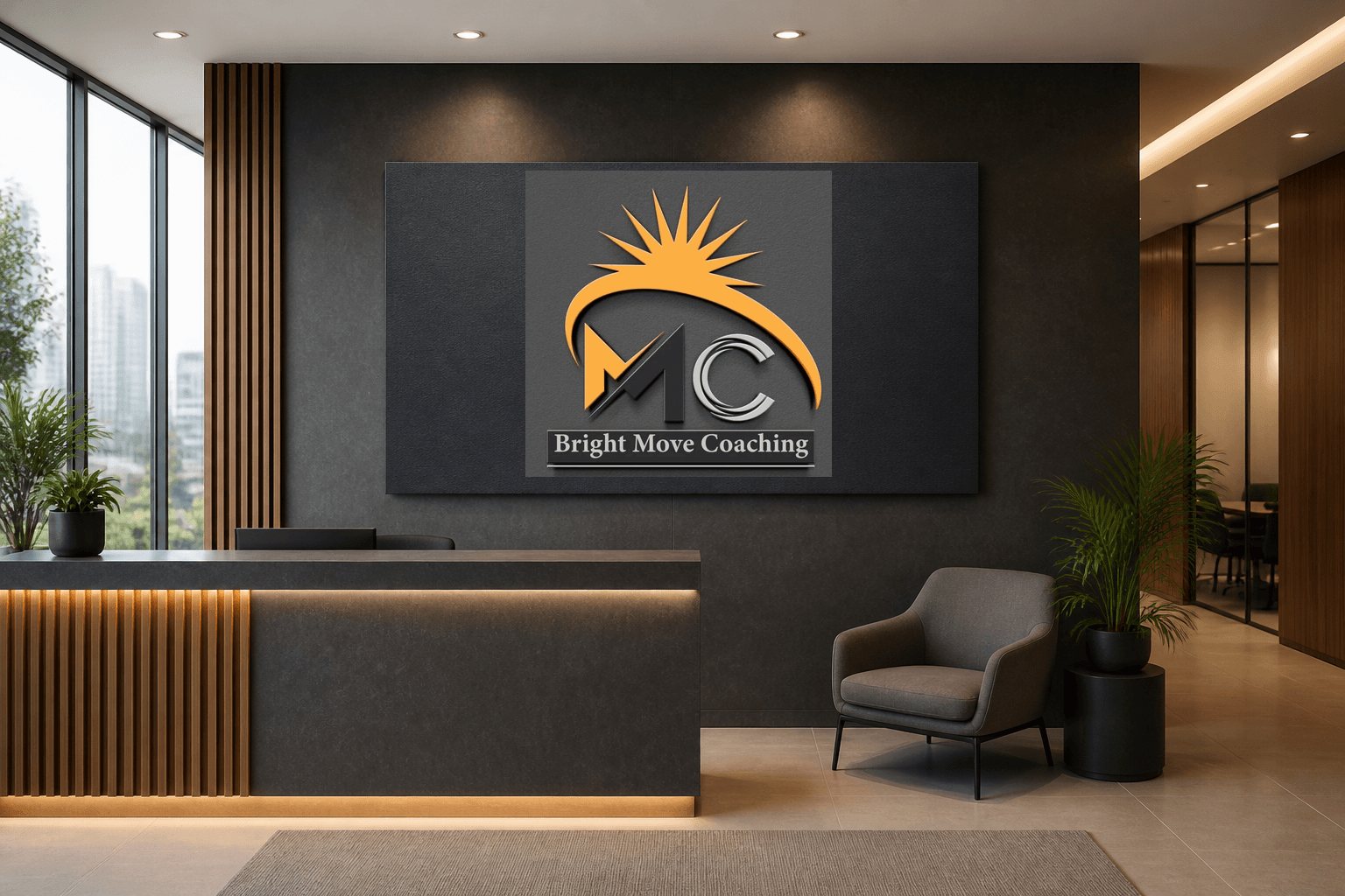 Bright Move Coaching Identity | Coaching Logo Design