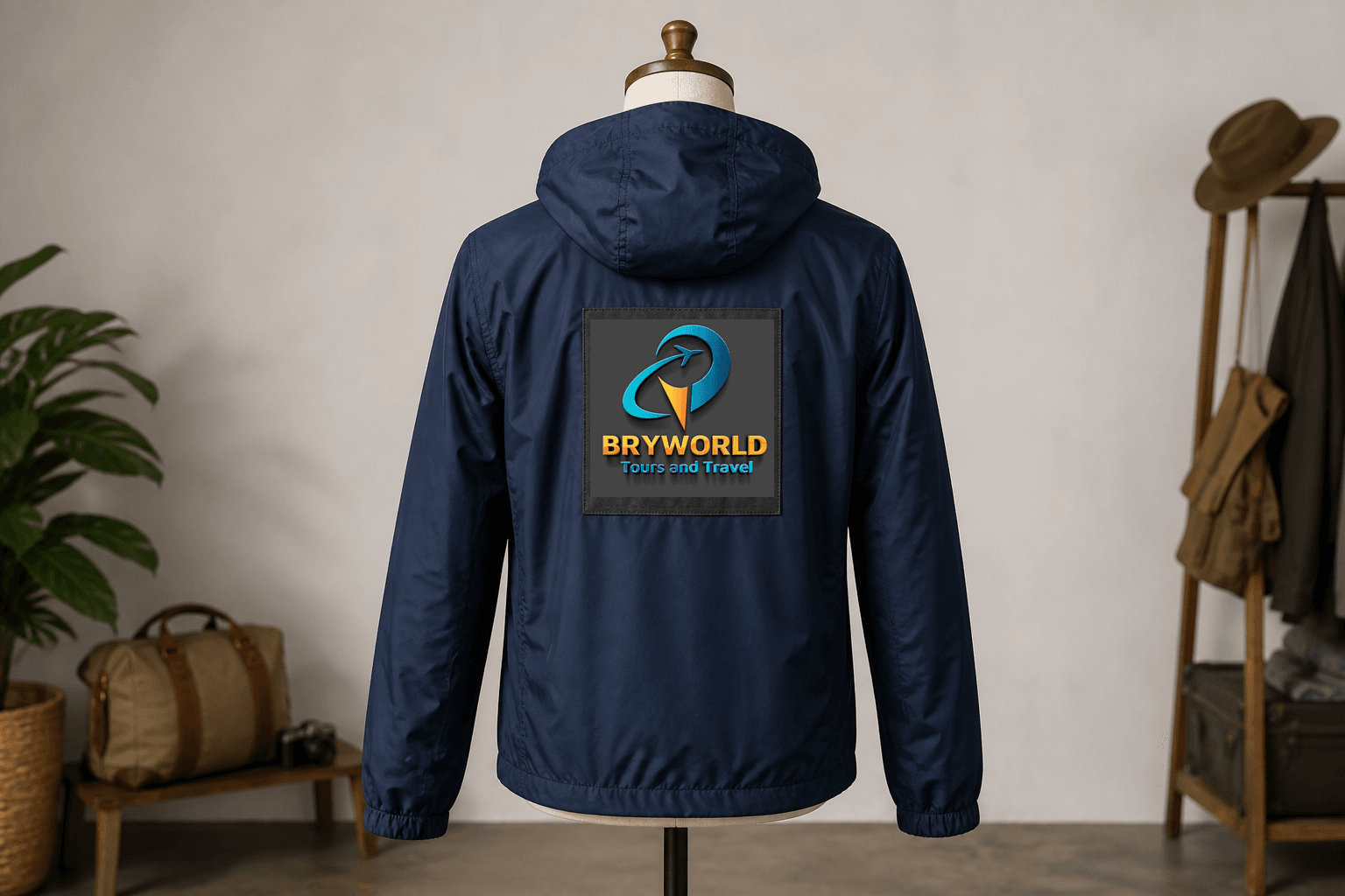 Tour-guide windbreaker