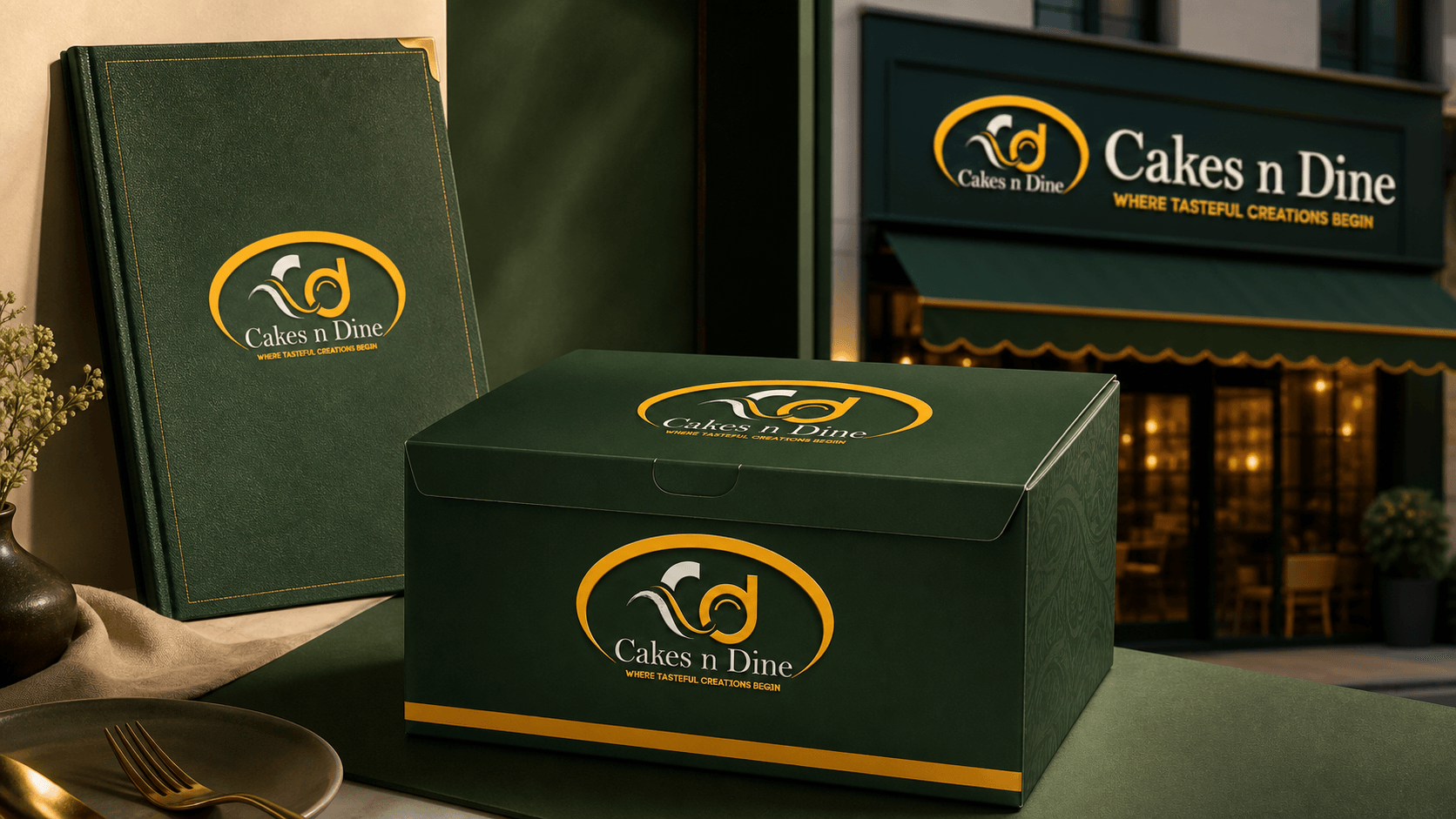 Storefront, packaging, and menu presentation