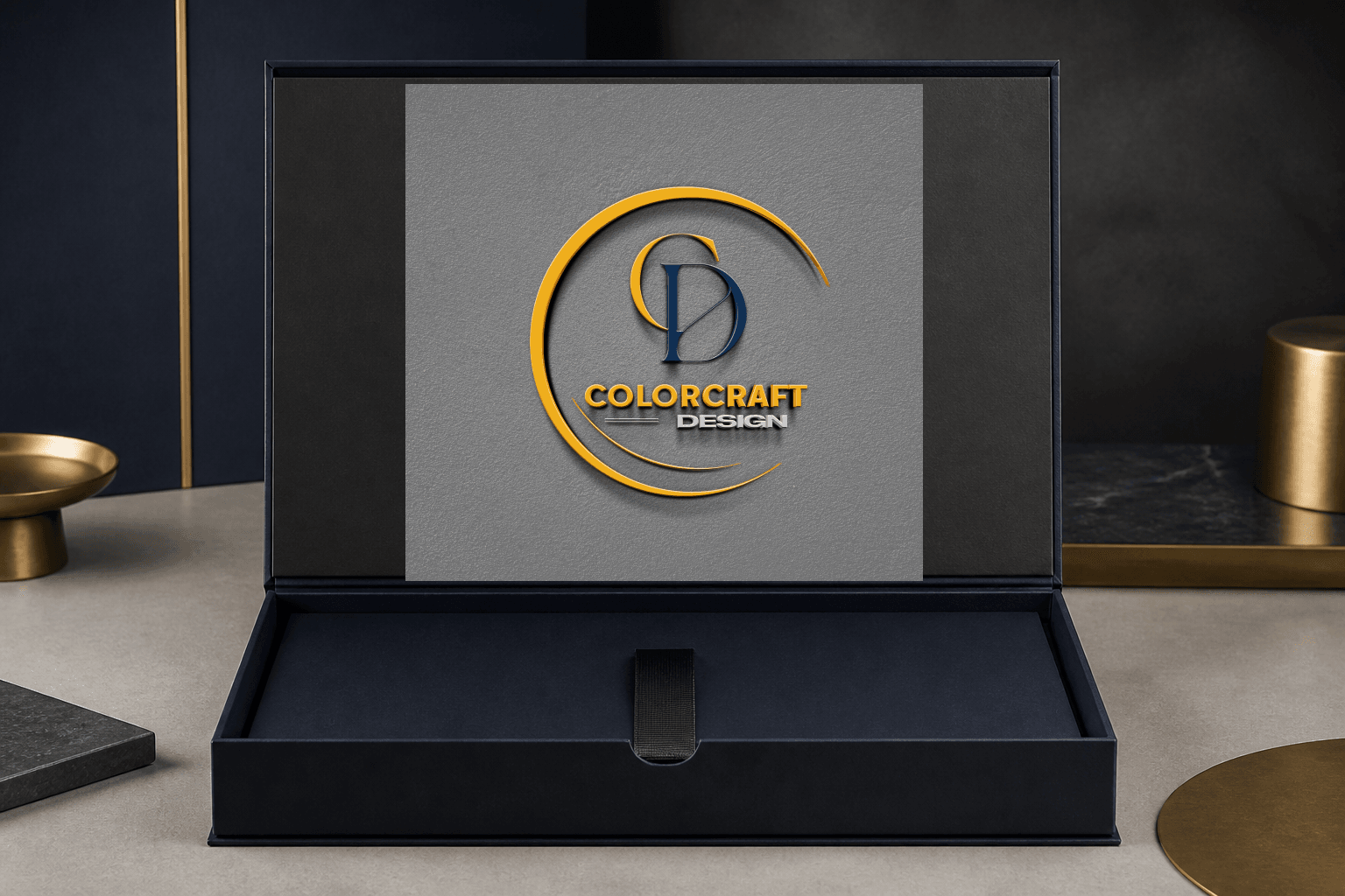 Design portfolio presentation box