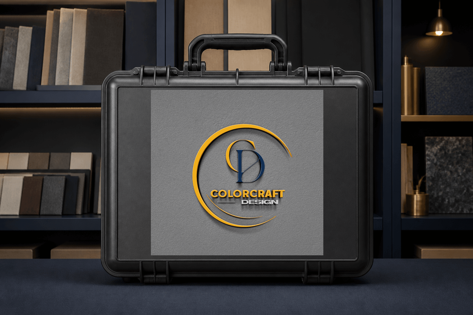 Design sample and equipment case