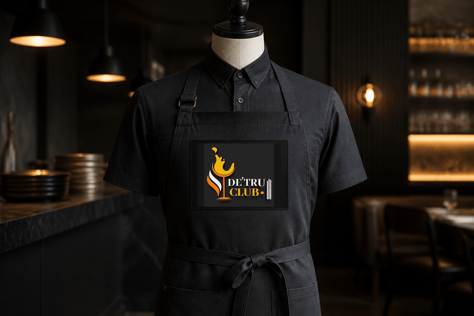 Hospitality staff apron