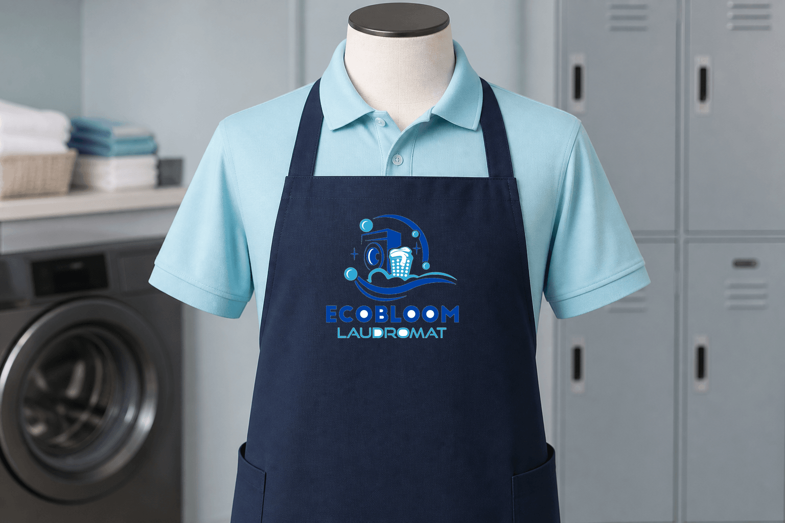 Laundry service apron