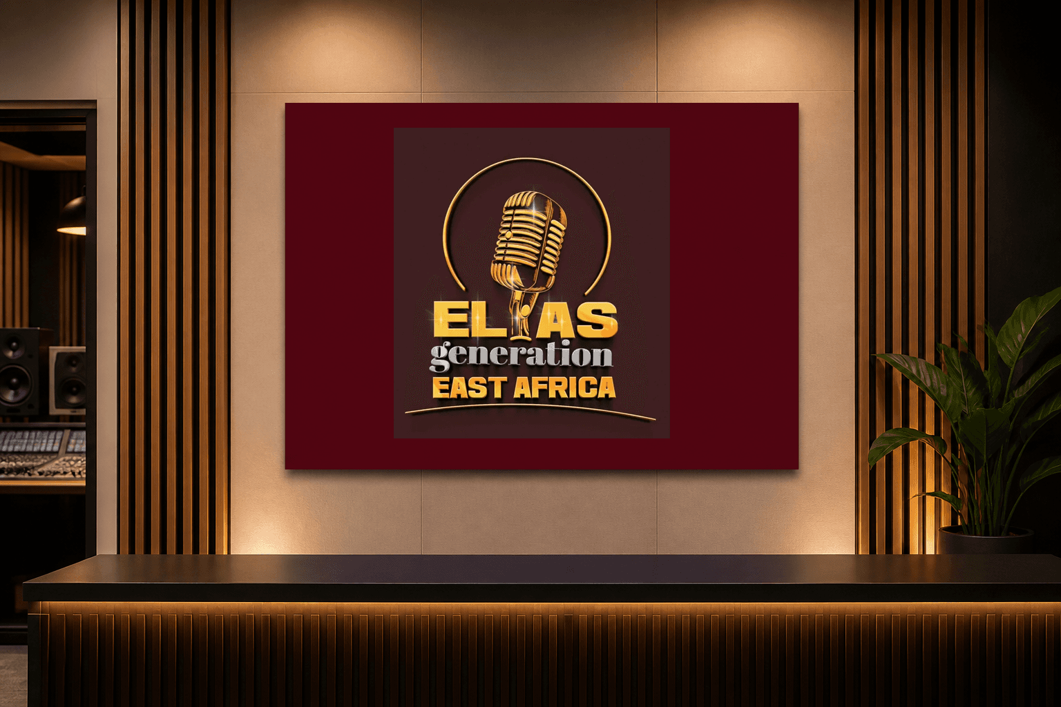ELIAS generation EAST AFRICA | Audio Production Logo Design