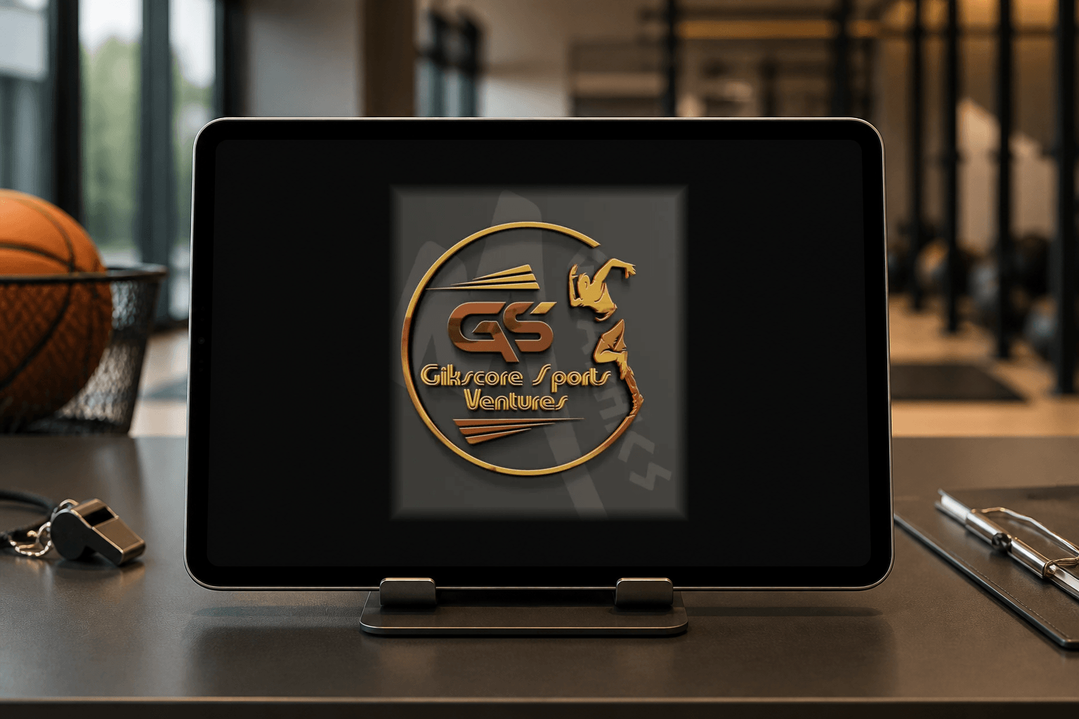 Sports programme registration tablet