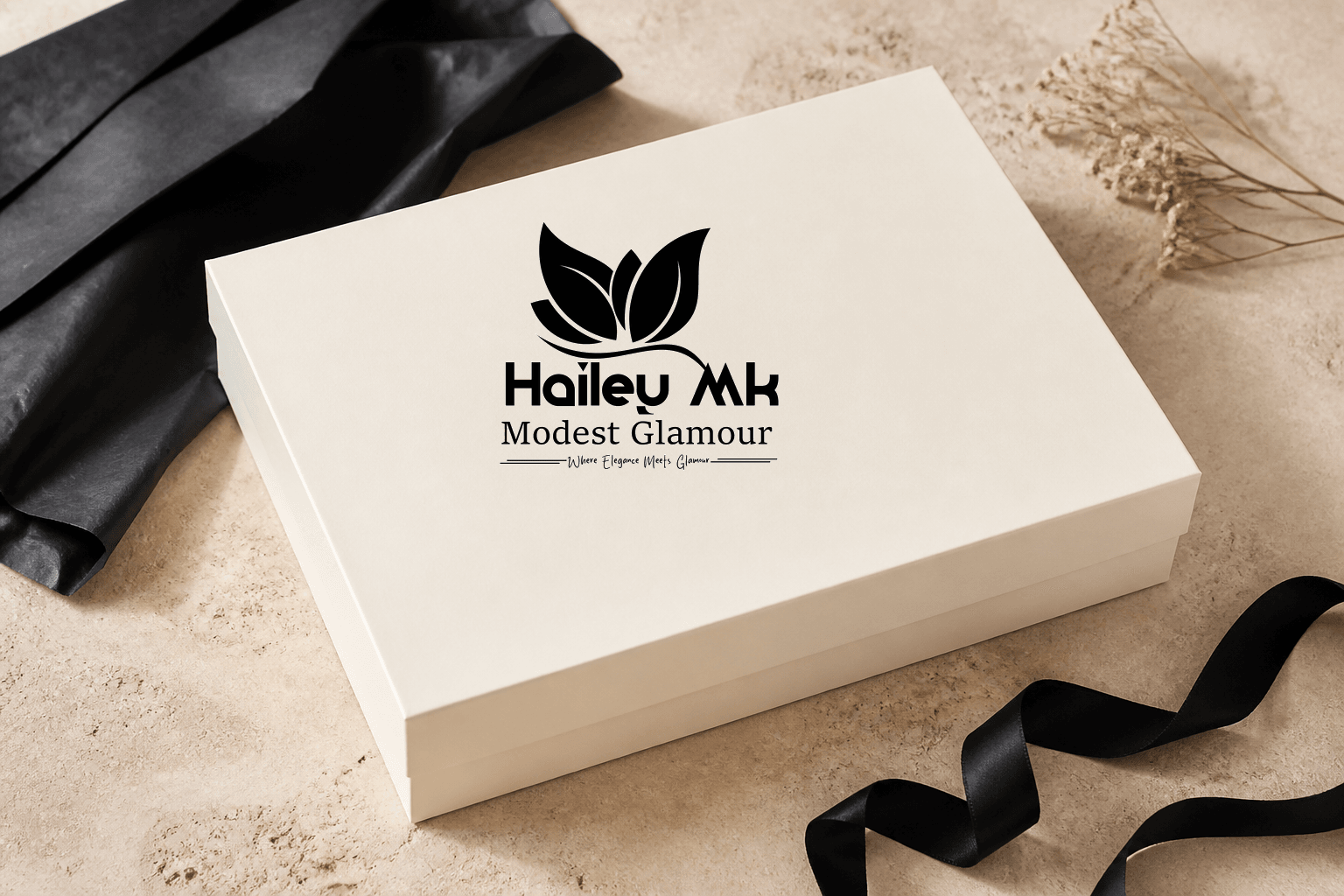 Modest fashion clothing box