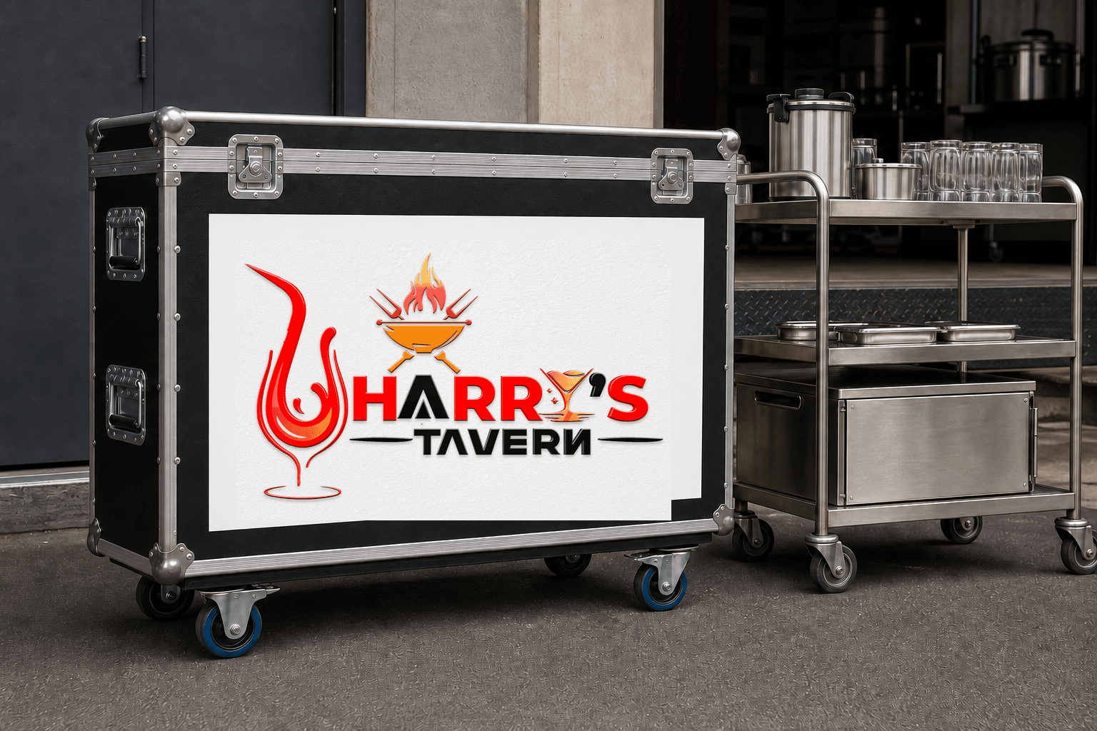 Event-service flight case