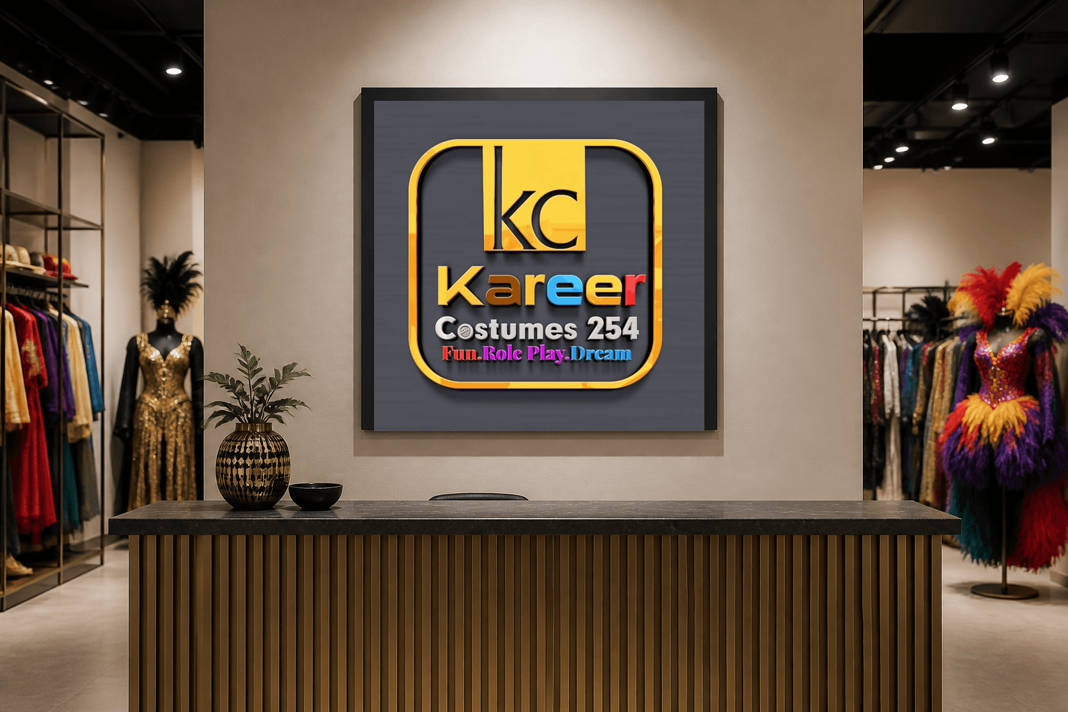 Kareer Costumes 254 | Costume Brand Logo Design Kenya