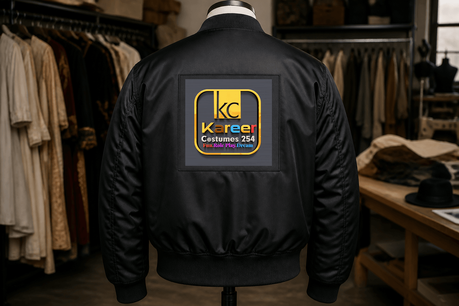 Costume studio bomber jacket