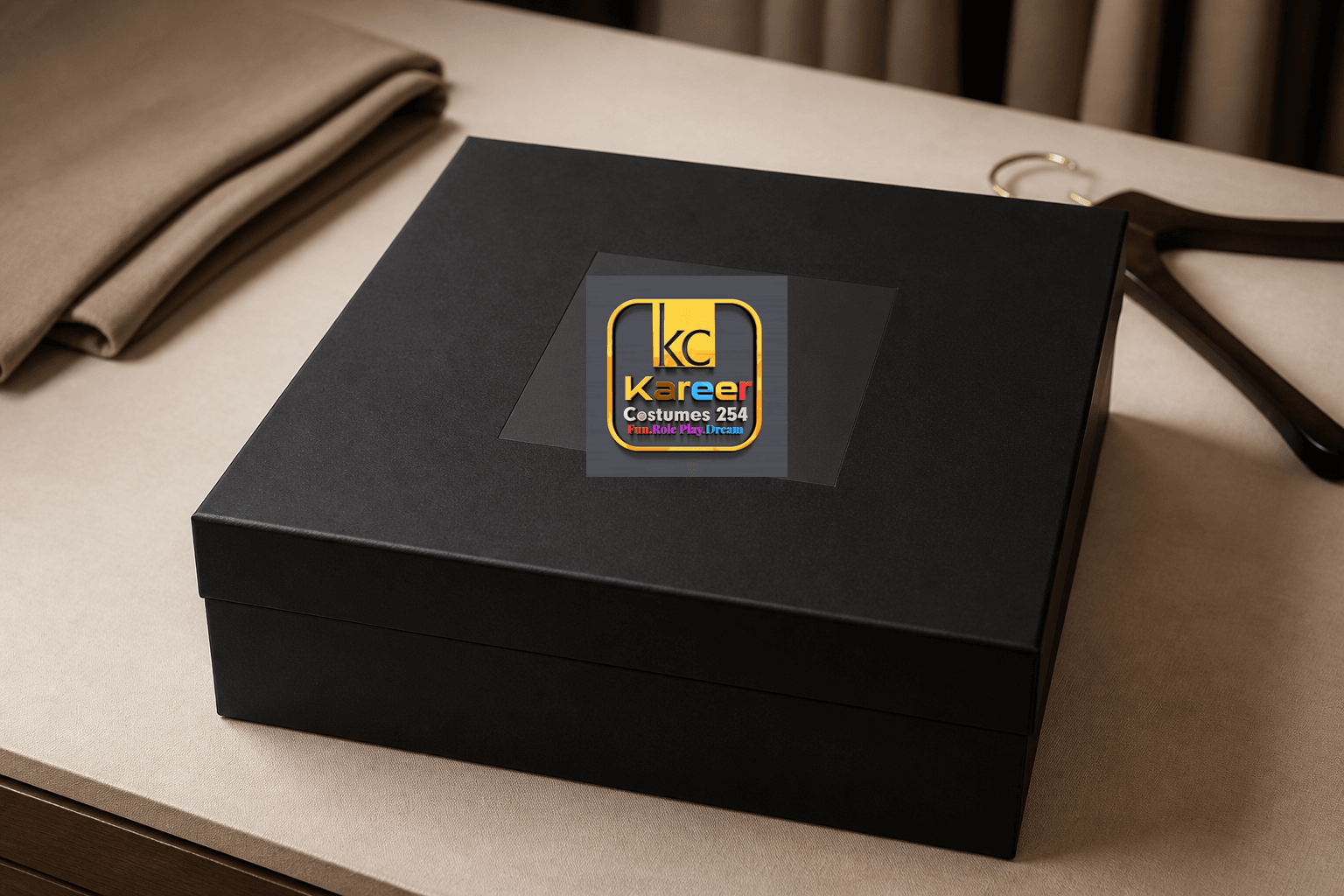 Costume wardrobe storage box