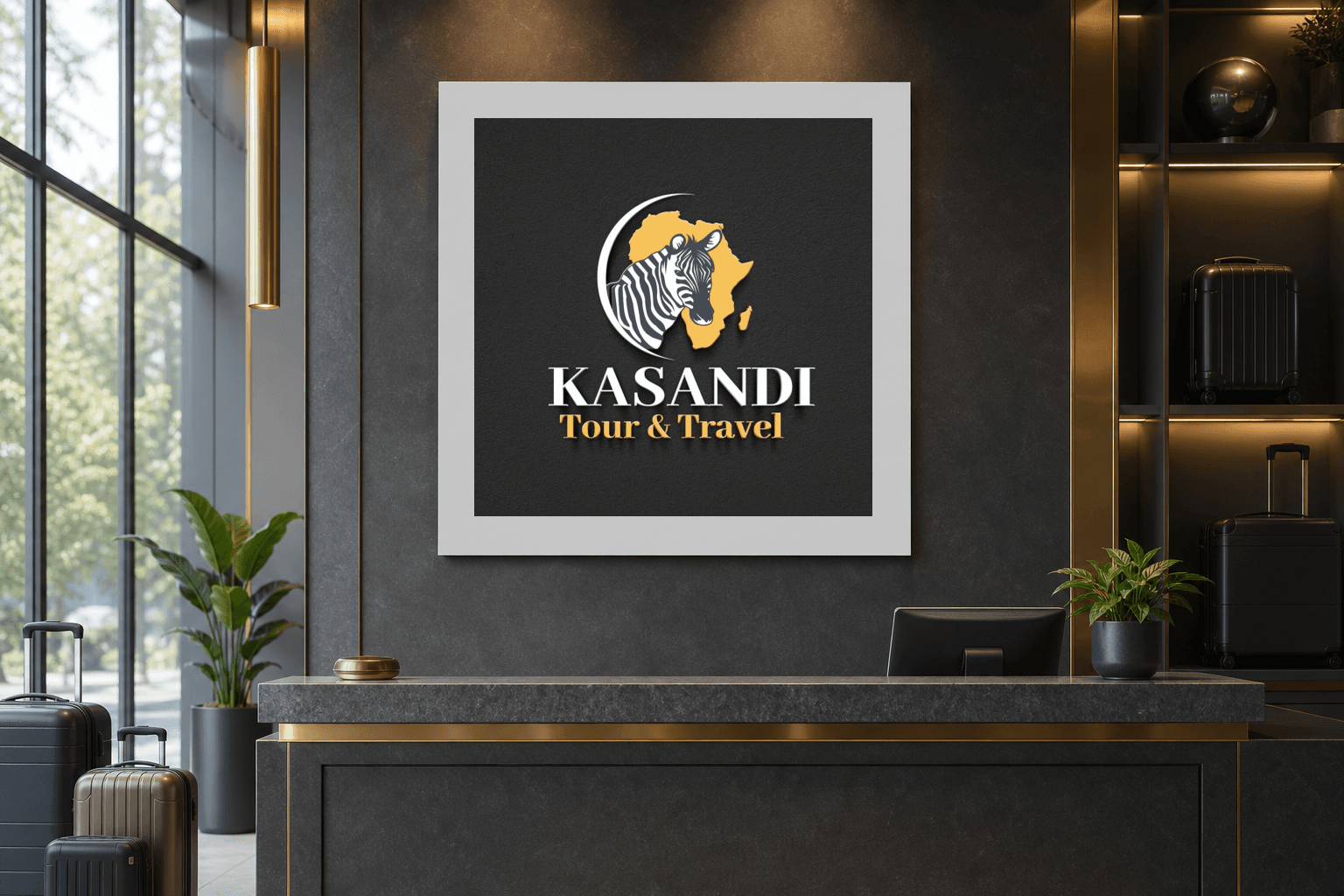 Kasandi Tour & Travel | Tour Company Logo Design