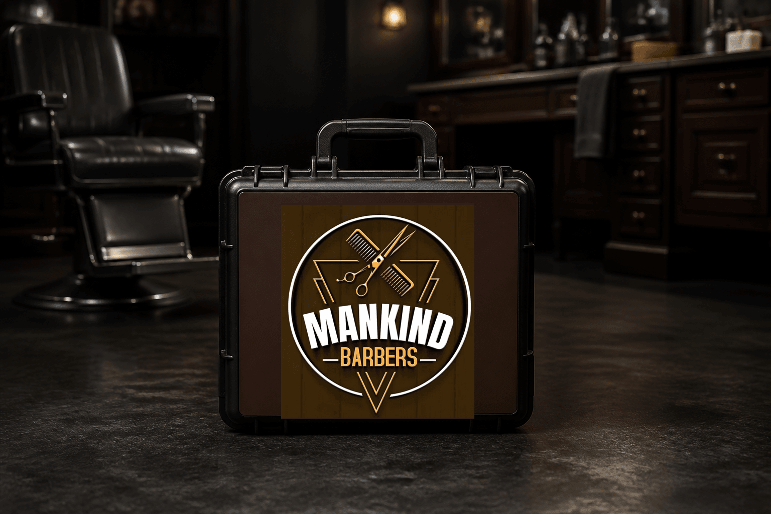 Barber equipment case