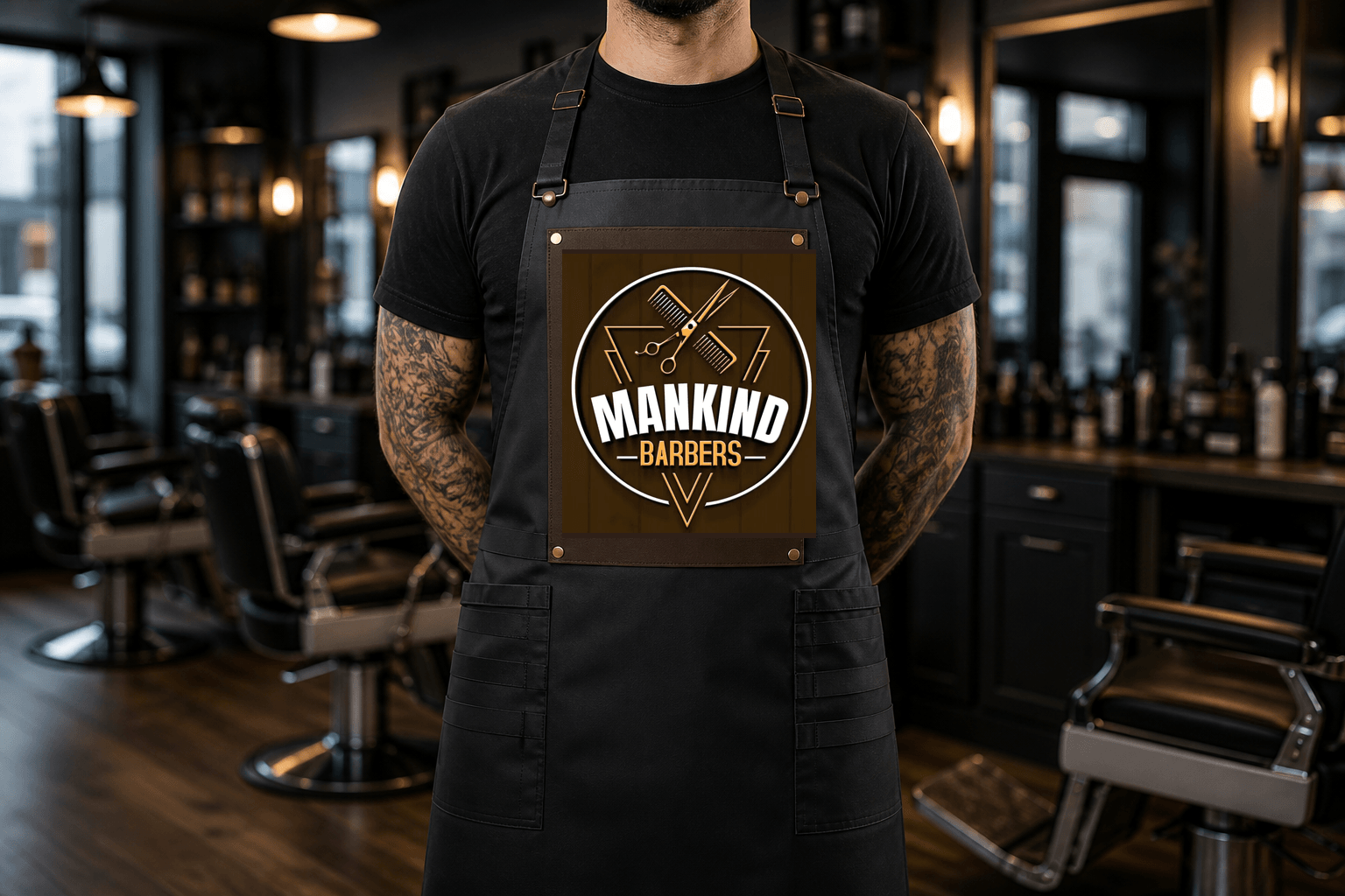 Barber work apron