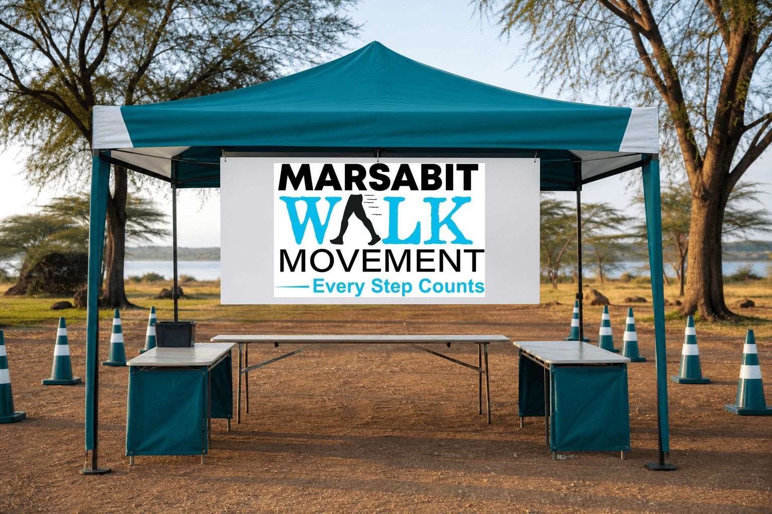 Marsabit Walk Movement | Community Walk Logo Design Kenya