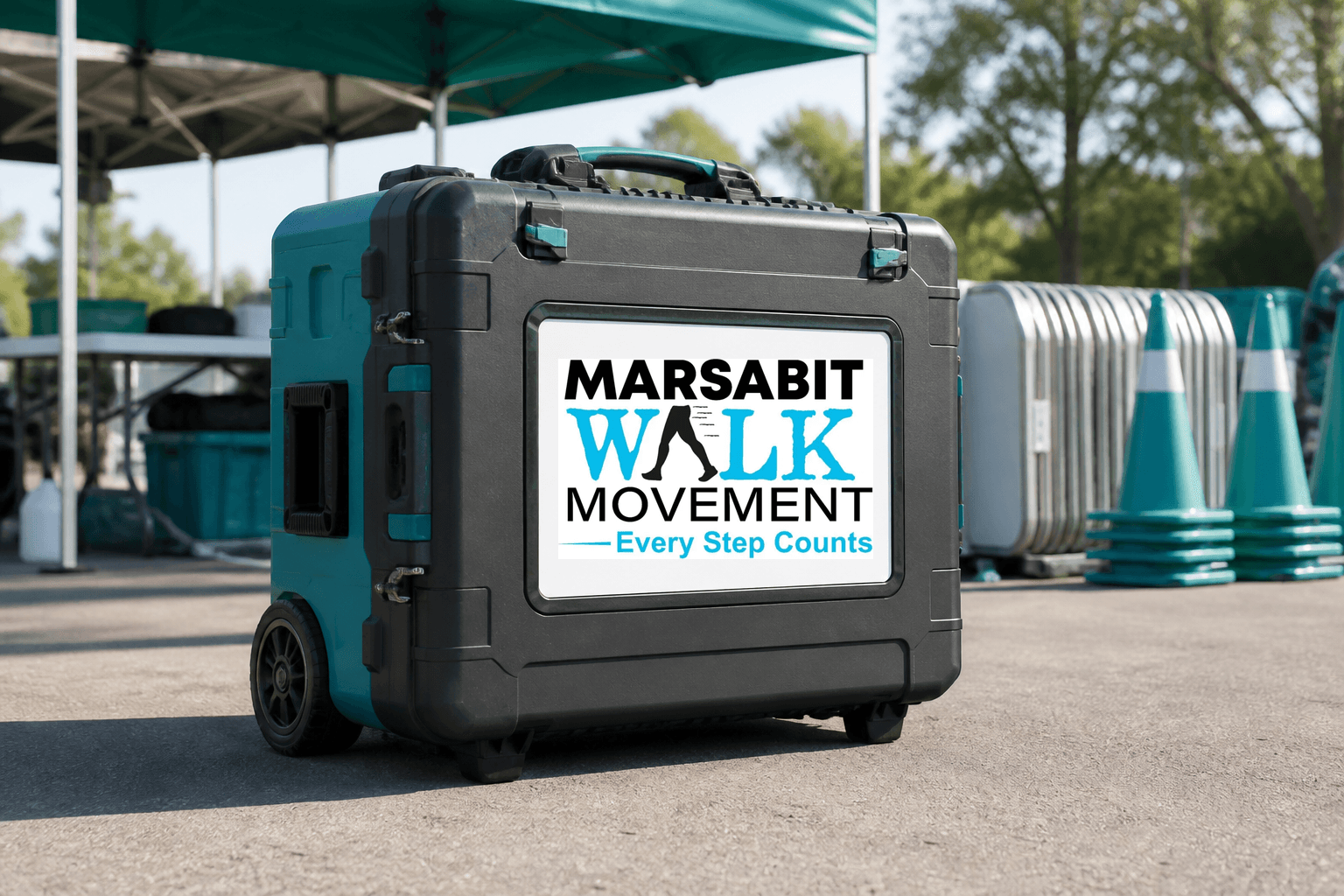 Event support equipment case