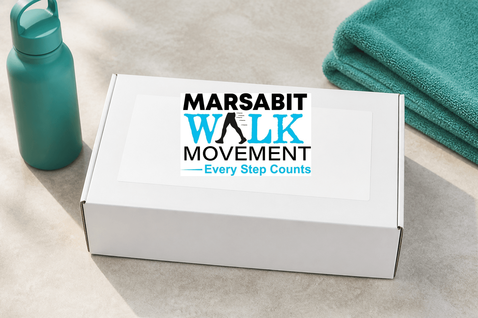 Participant hydration kit box