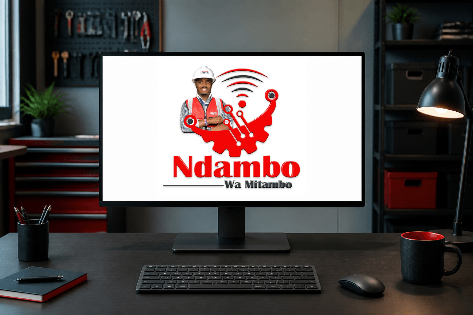 Technical workstation welcome screen