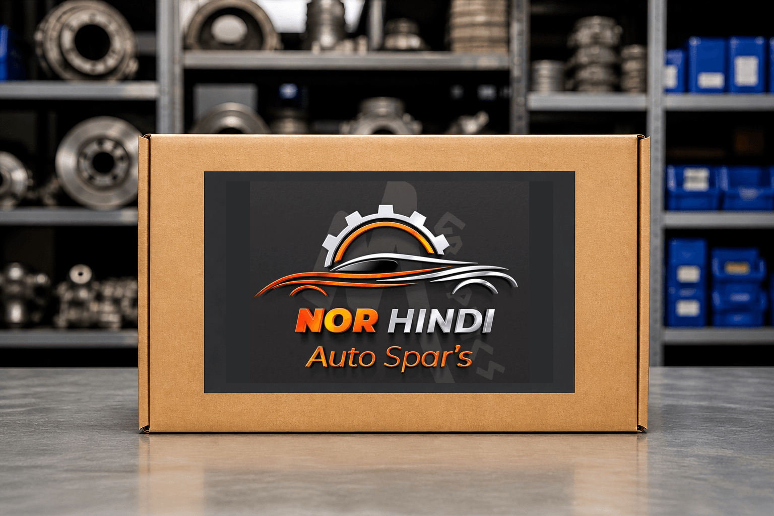 Automotive spare-parts carton