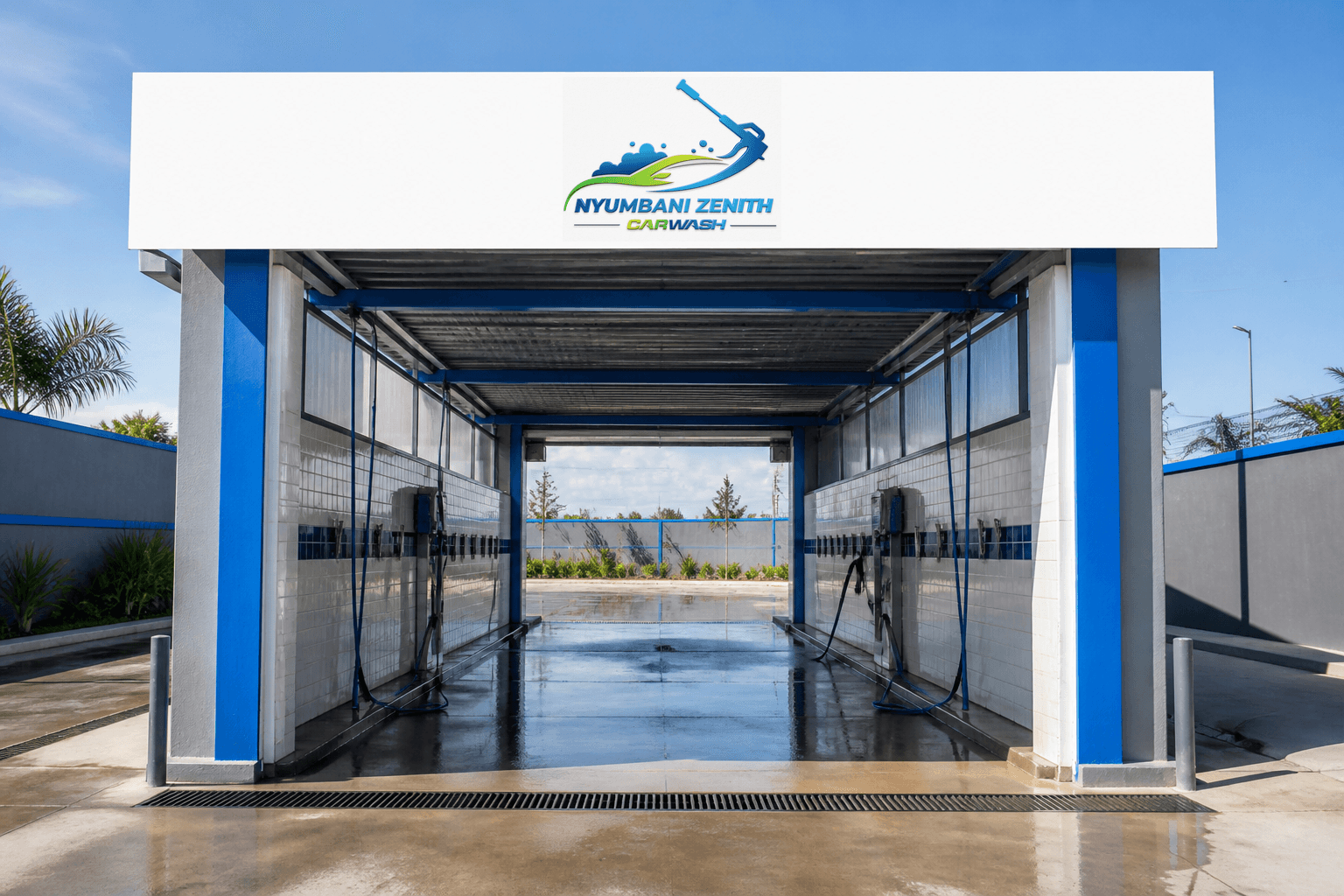 NYUMBANI ZENITH CARWASH | Carwash Visual Identity Kenya