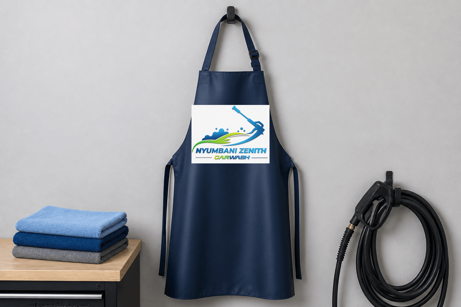 Car wash service apron