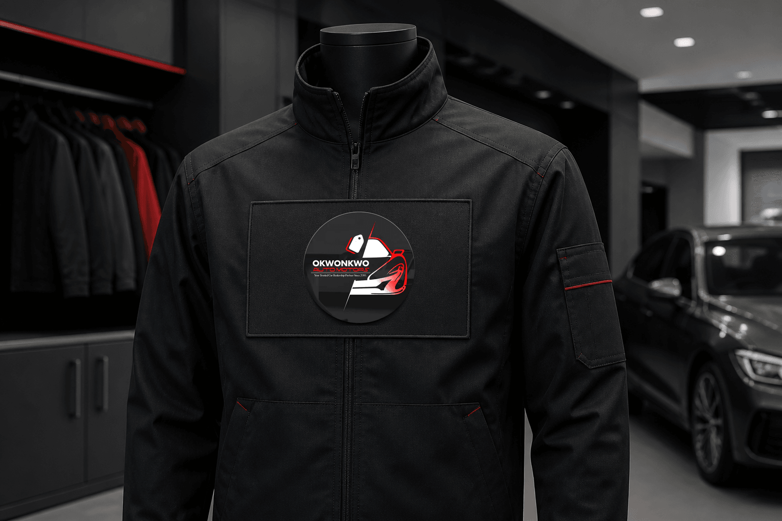 Automotive team work jacket