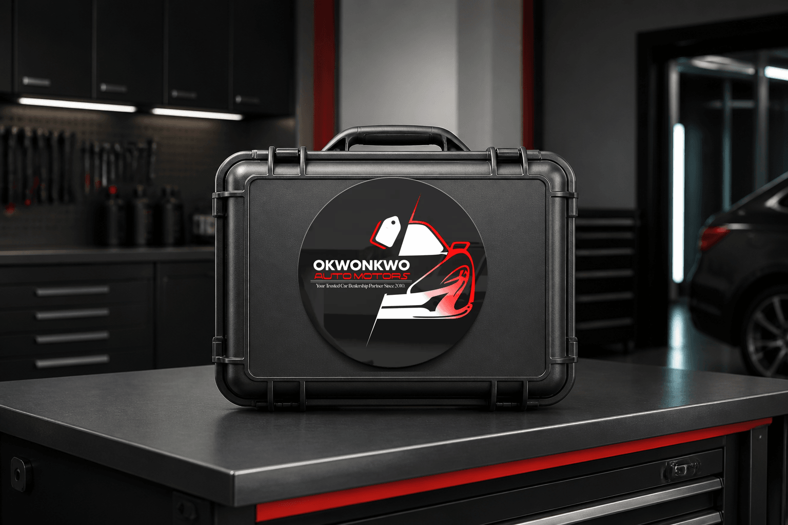 Vehicle handover equipment case
