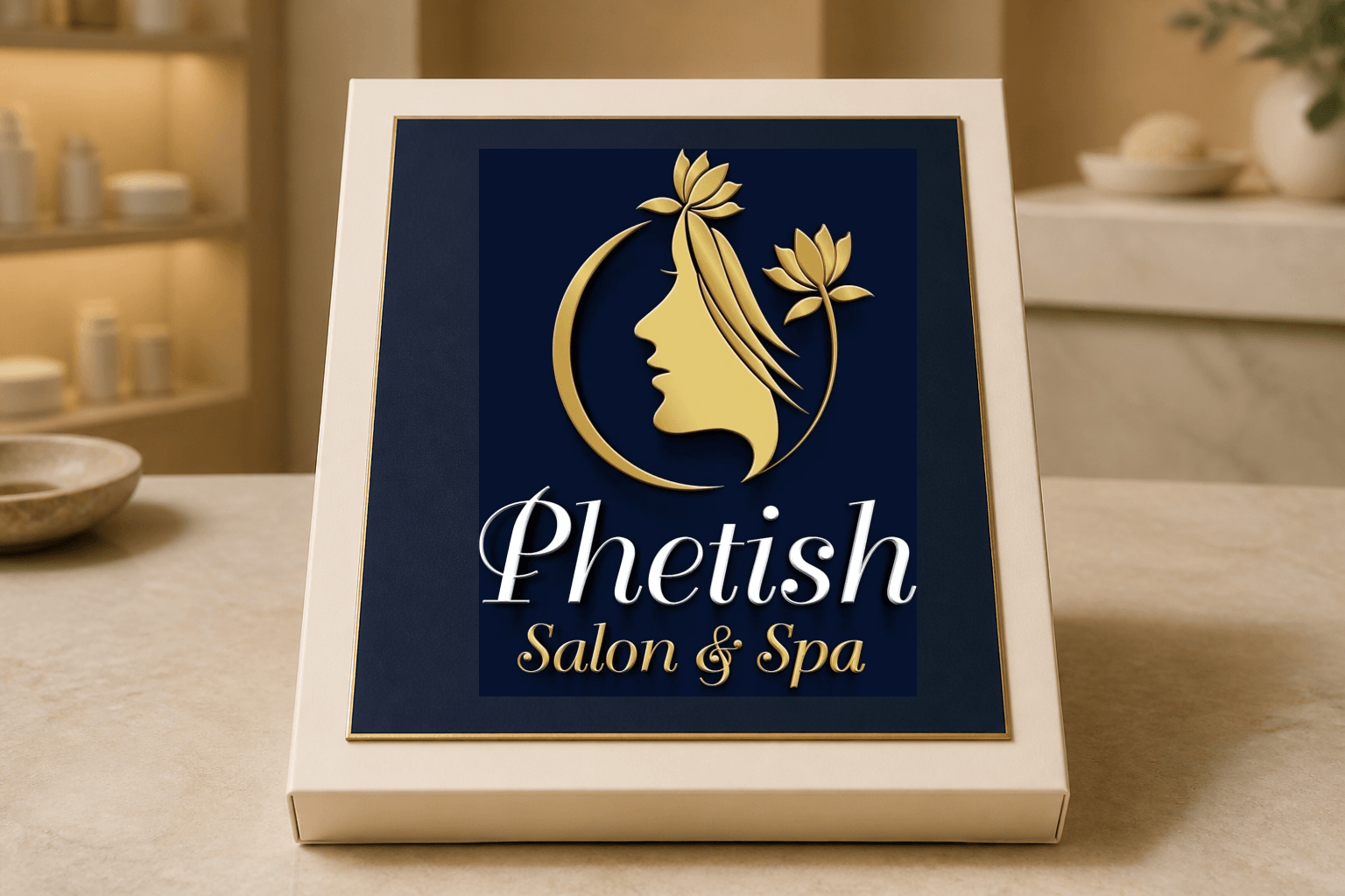 Salon and spa presentation box