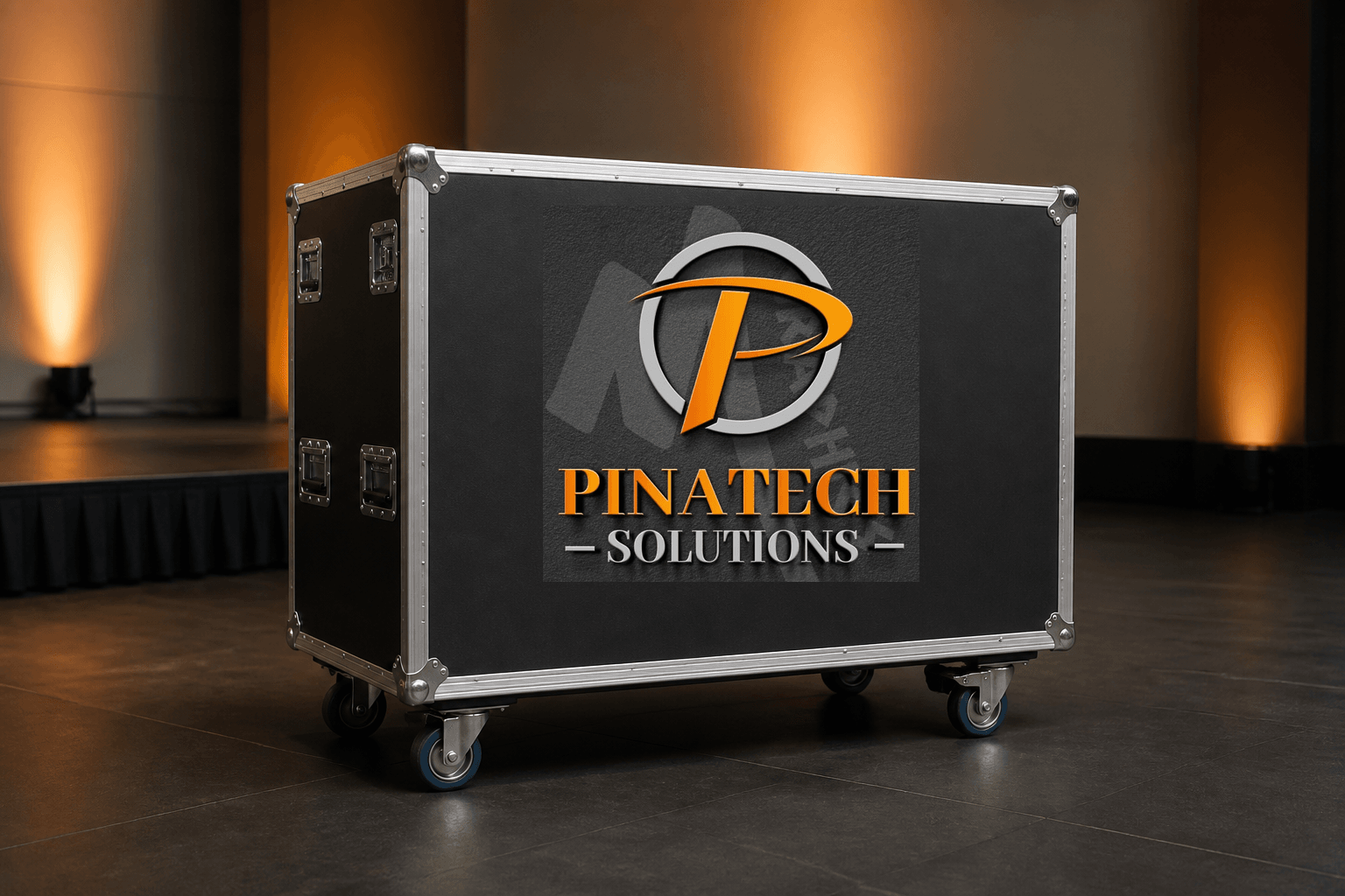 Presentation equipment flight case