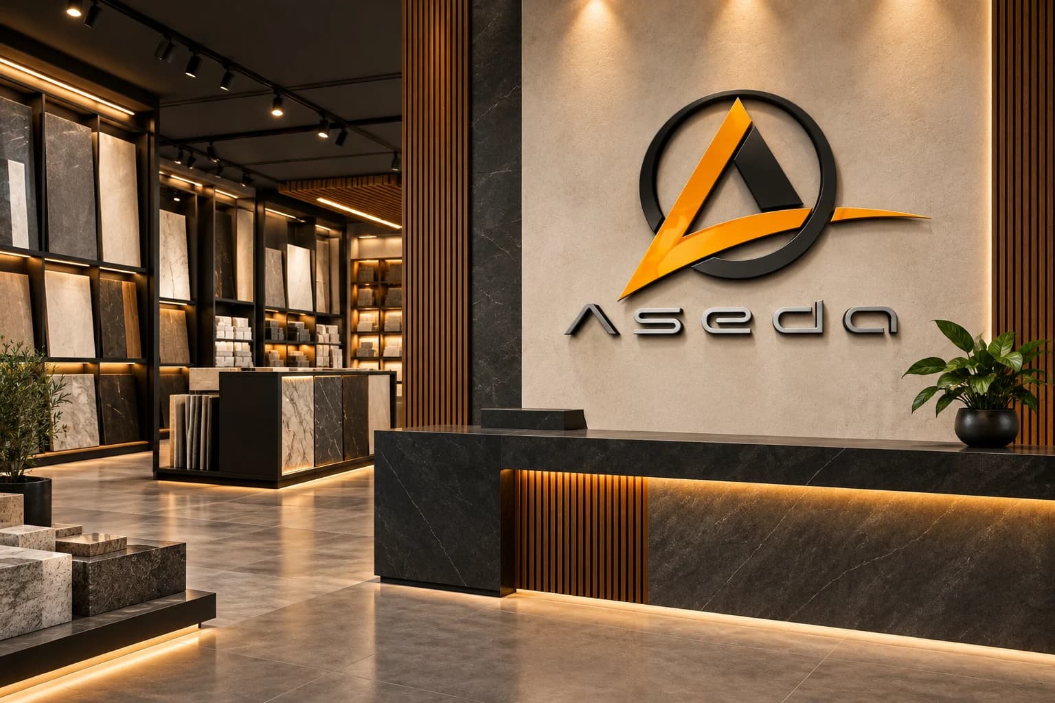 Aseda Building Materials Visual Identity