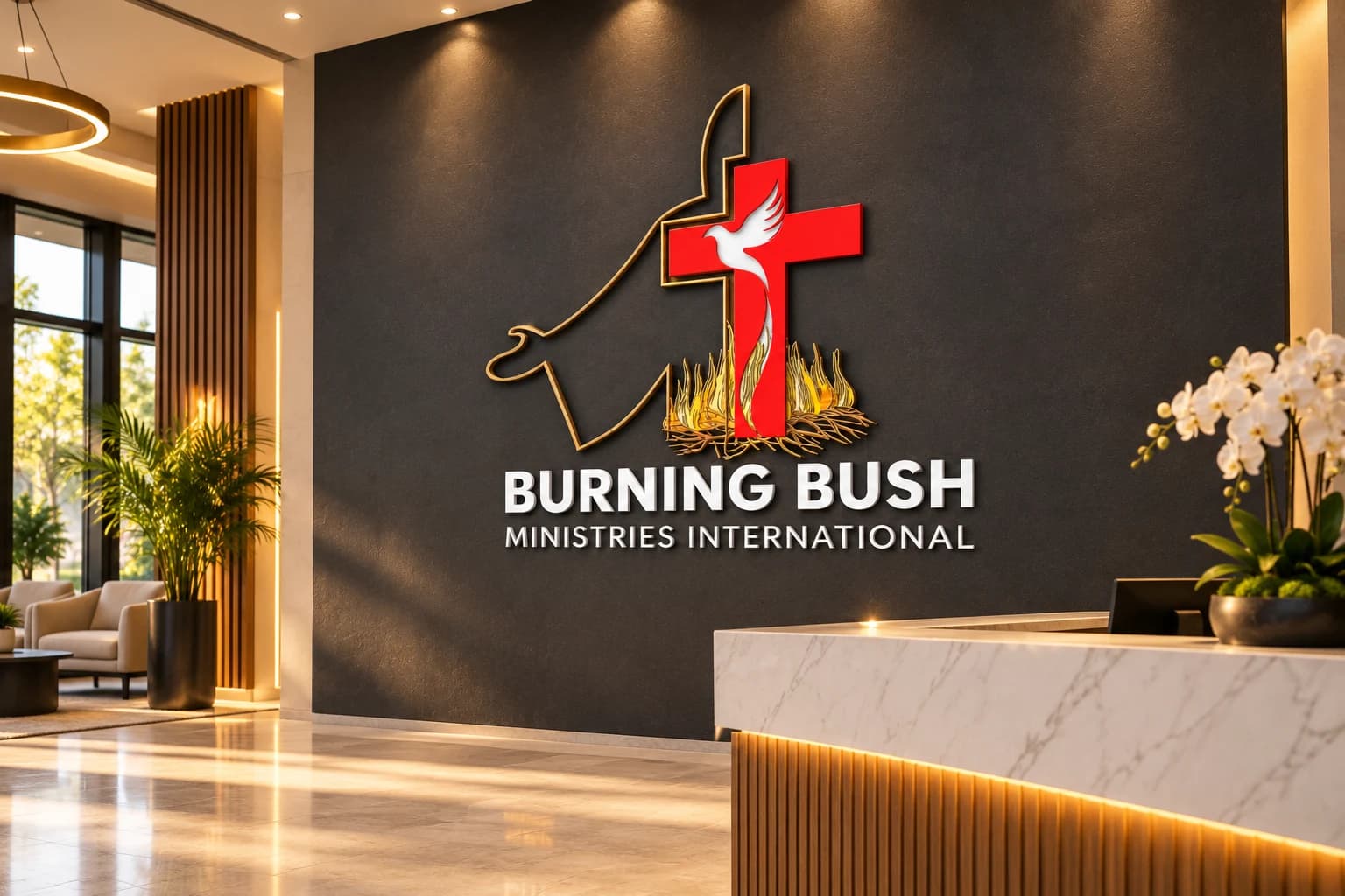 Burning Bush Ministries International | Church Branding Kenya