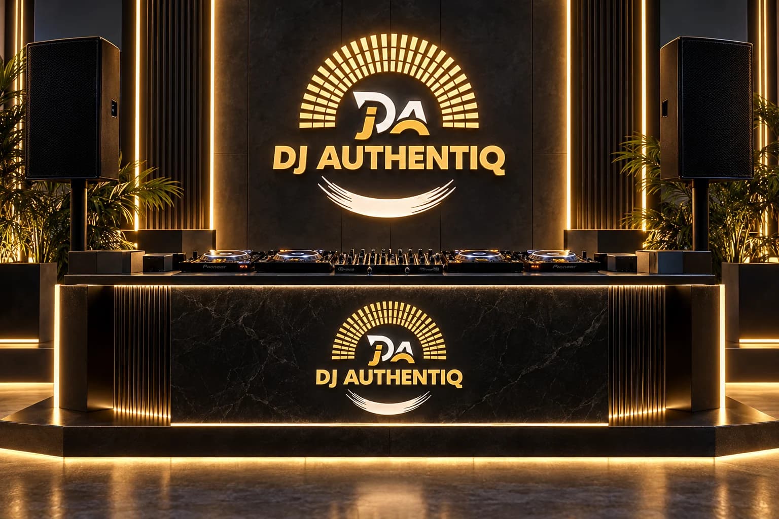 DJ Authentiq Visual Identity