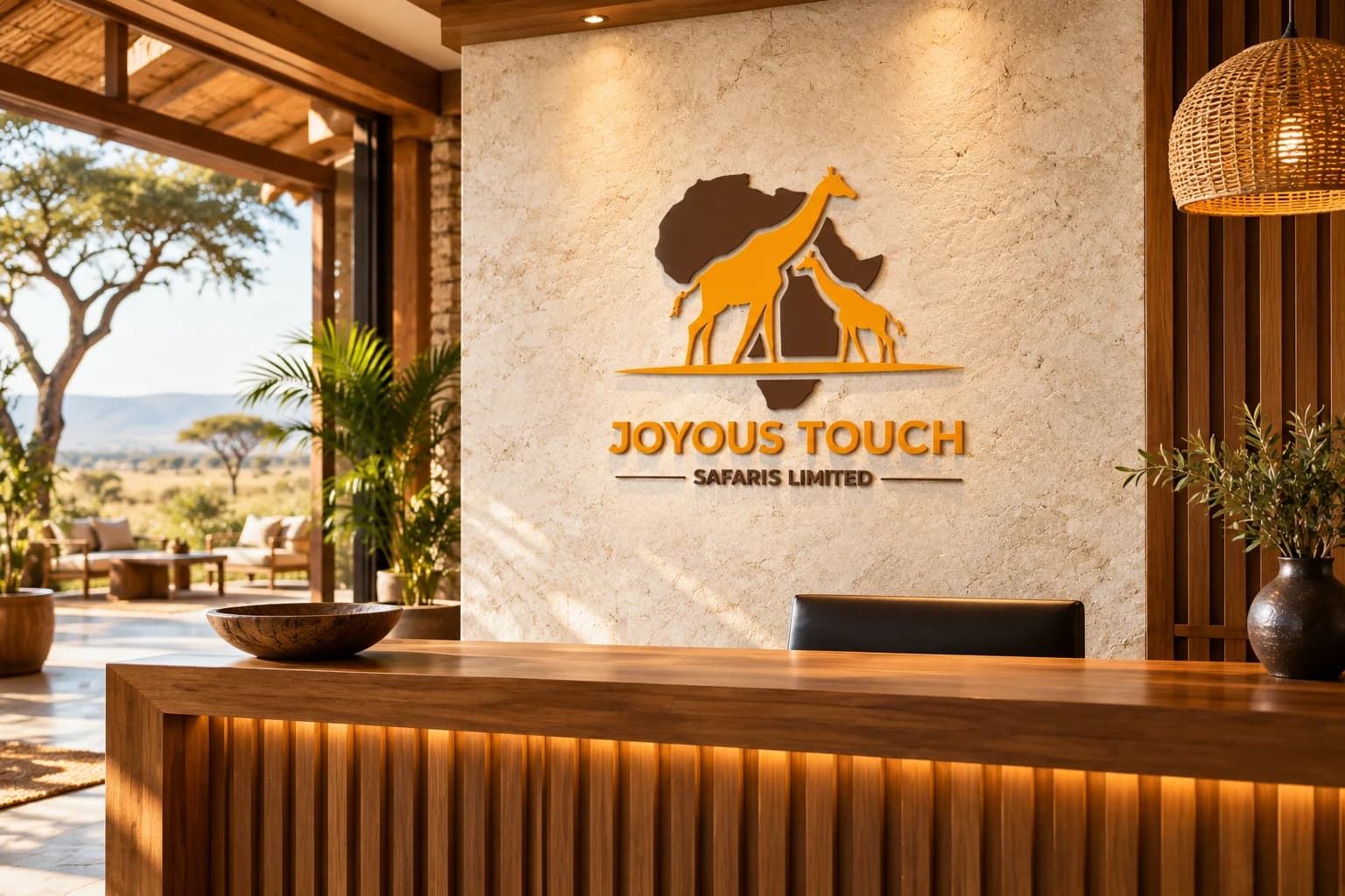 Joyous Touch Safaris Limited | Safari Company Logo Design