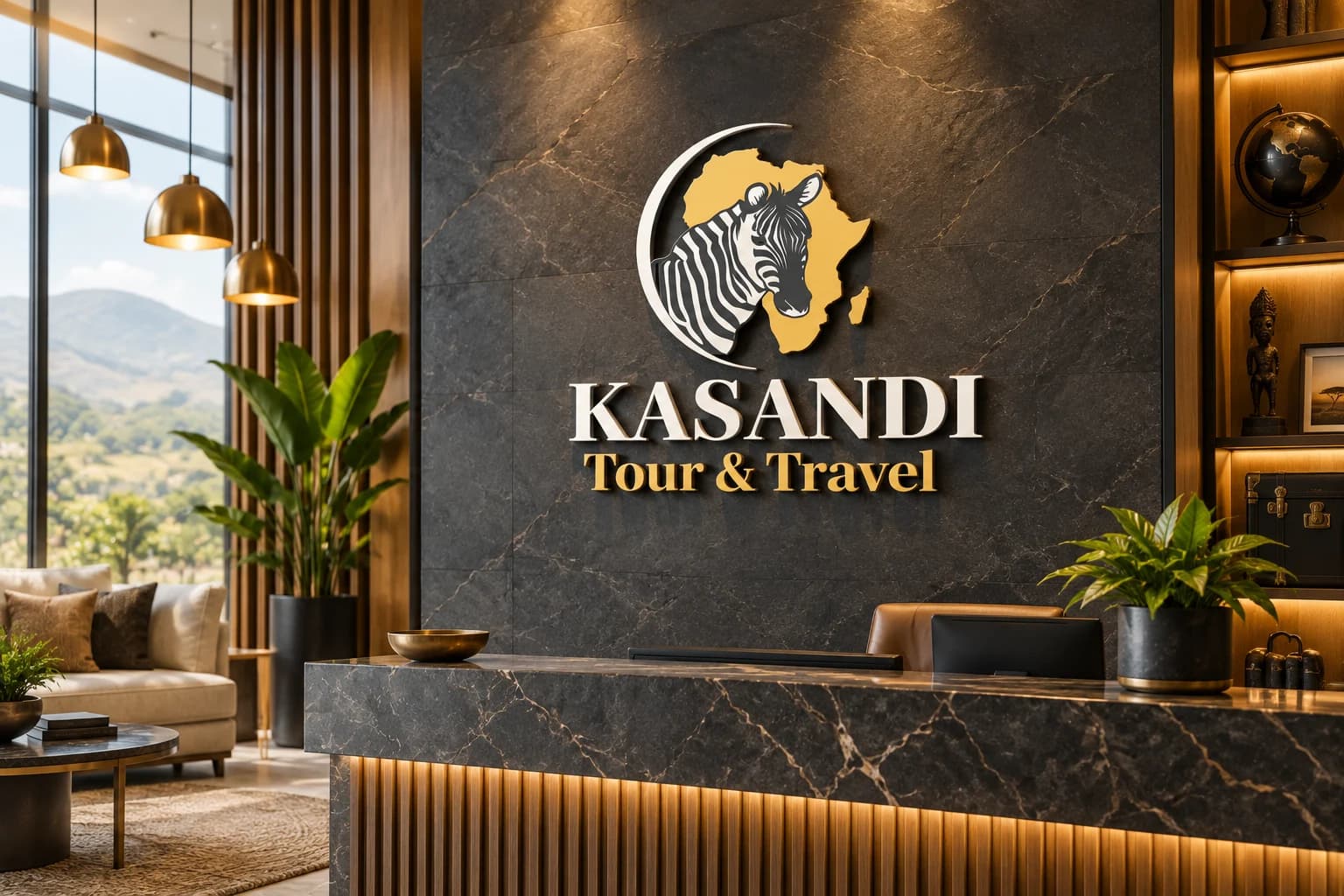 Kasandi Tour & Travel | Tour Company Logo Design