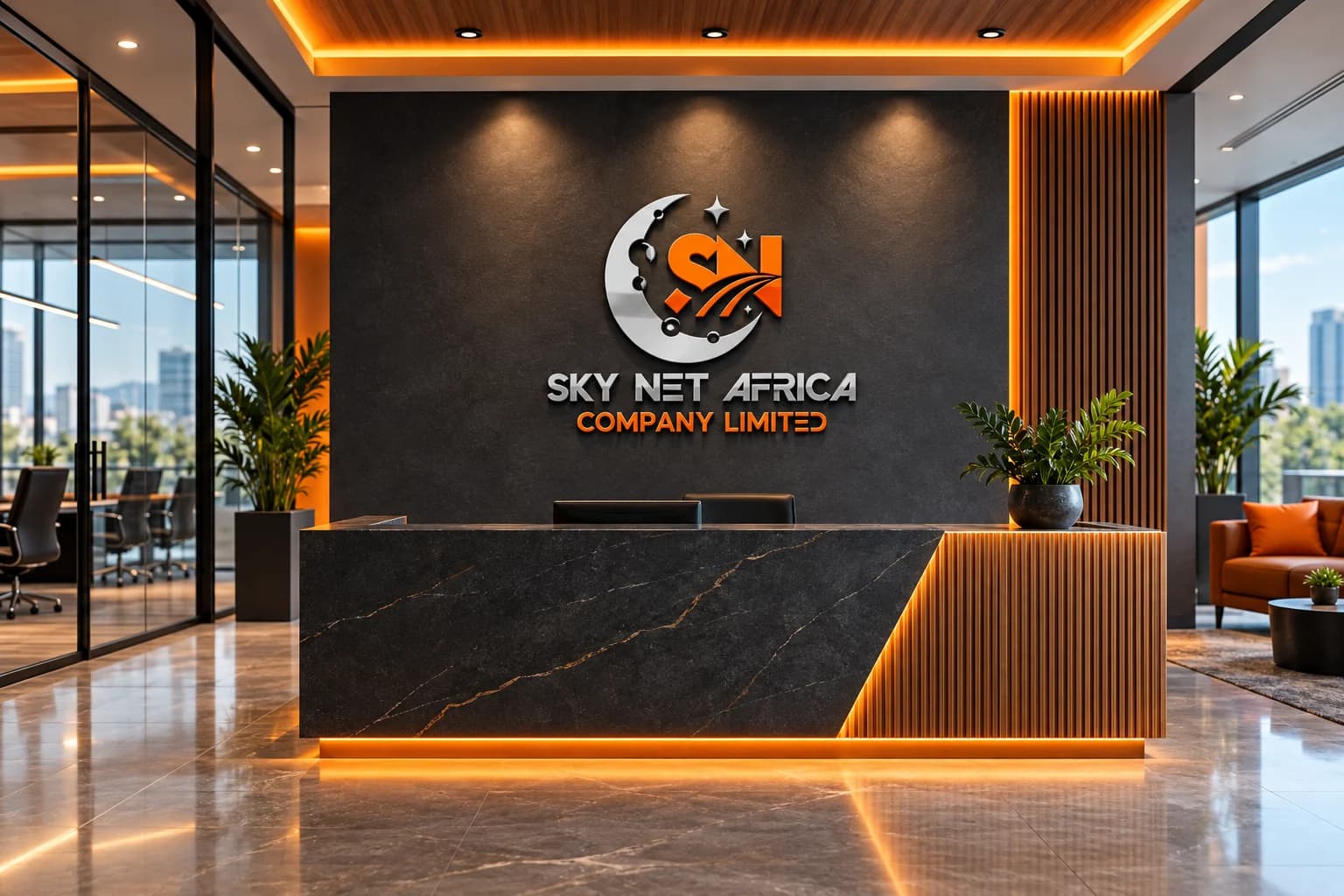 Sky Net Africa | Graphic Design Kenya Case Study