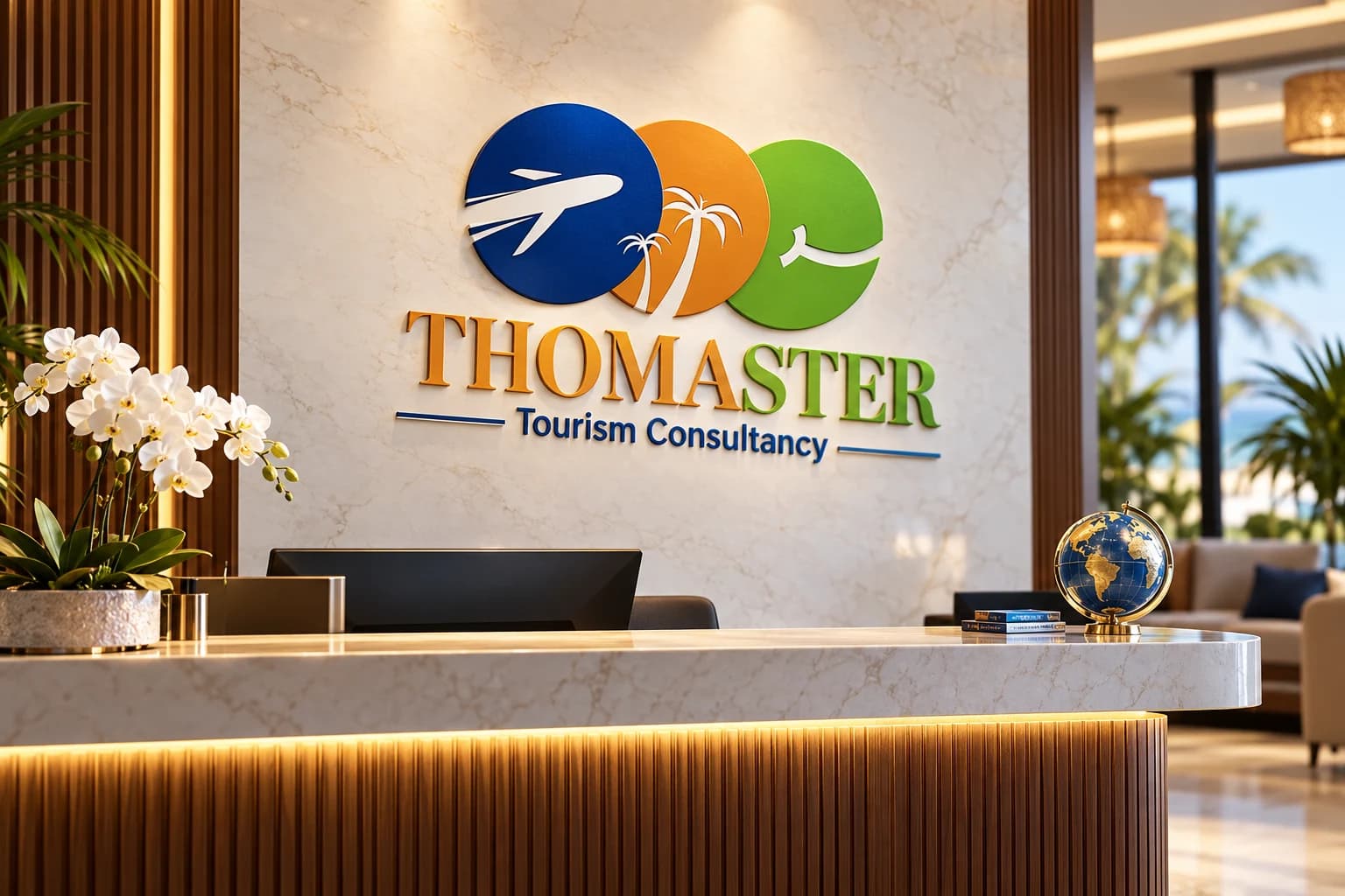 Thomaster Tourism Consultancy Visual Identity