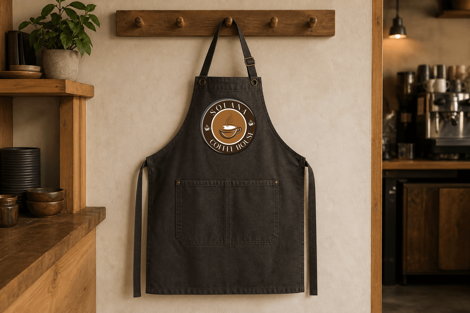 Coffee-house team apron