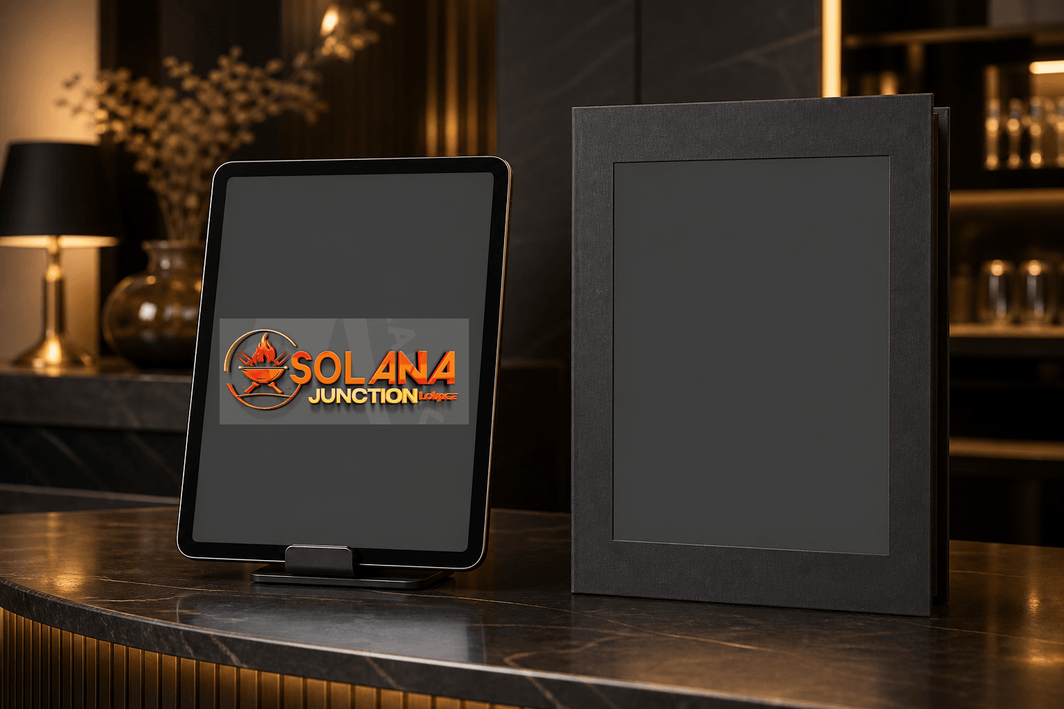 Digital lounge welcome