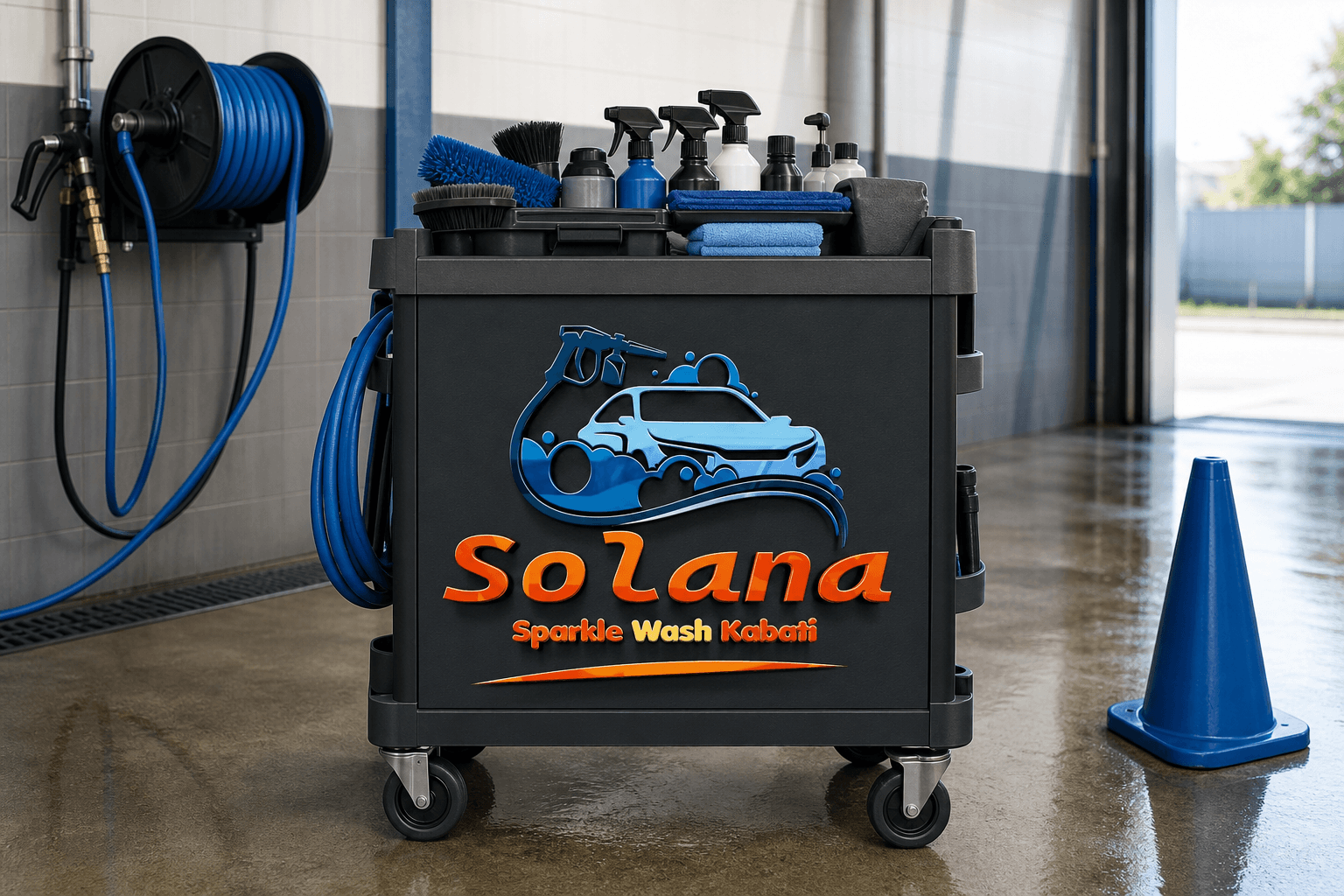 Detailing trolley