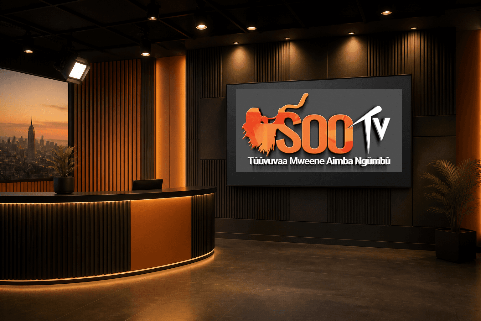 Soo TV | Television Channel Logo Design Kenya