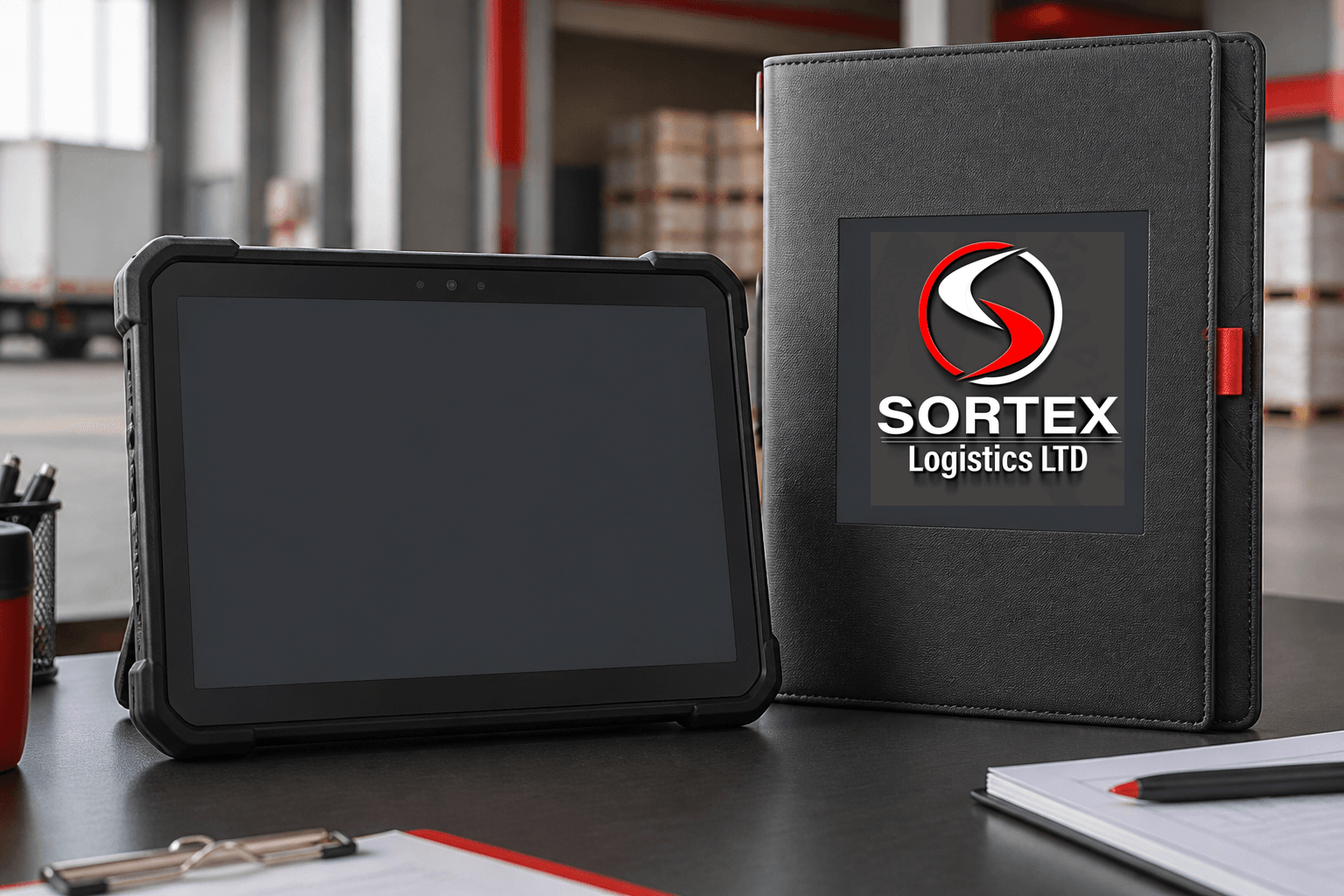 Dispatch tablet and folio